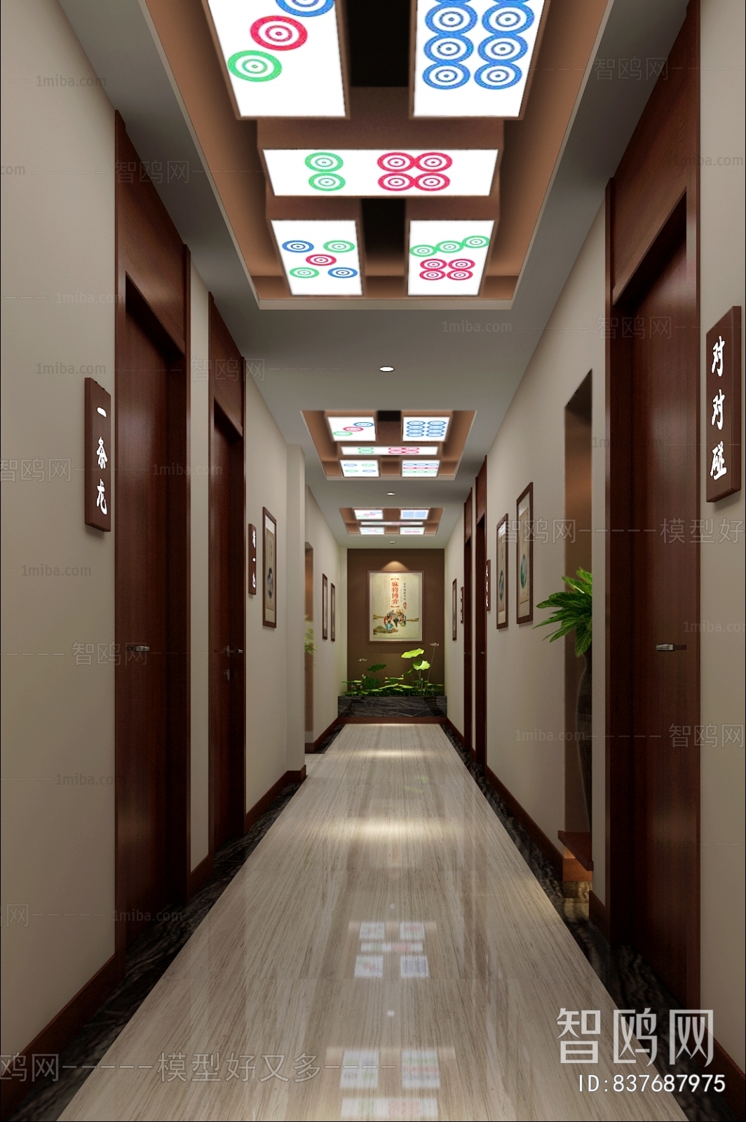 New Chinese Style Corridor