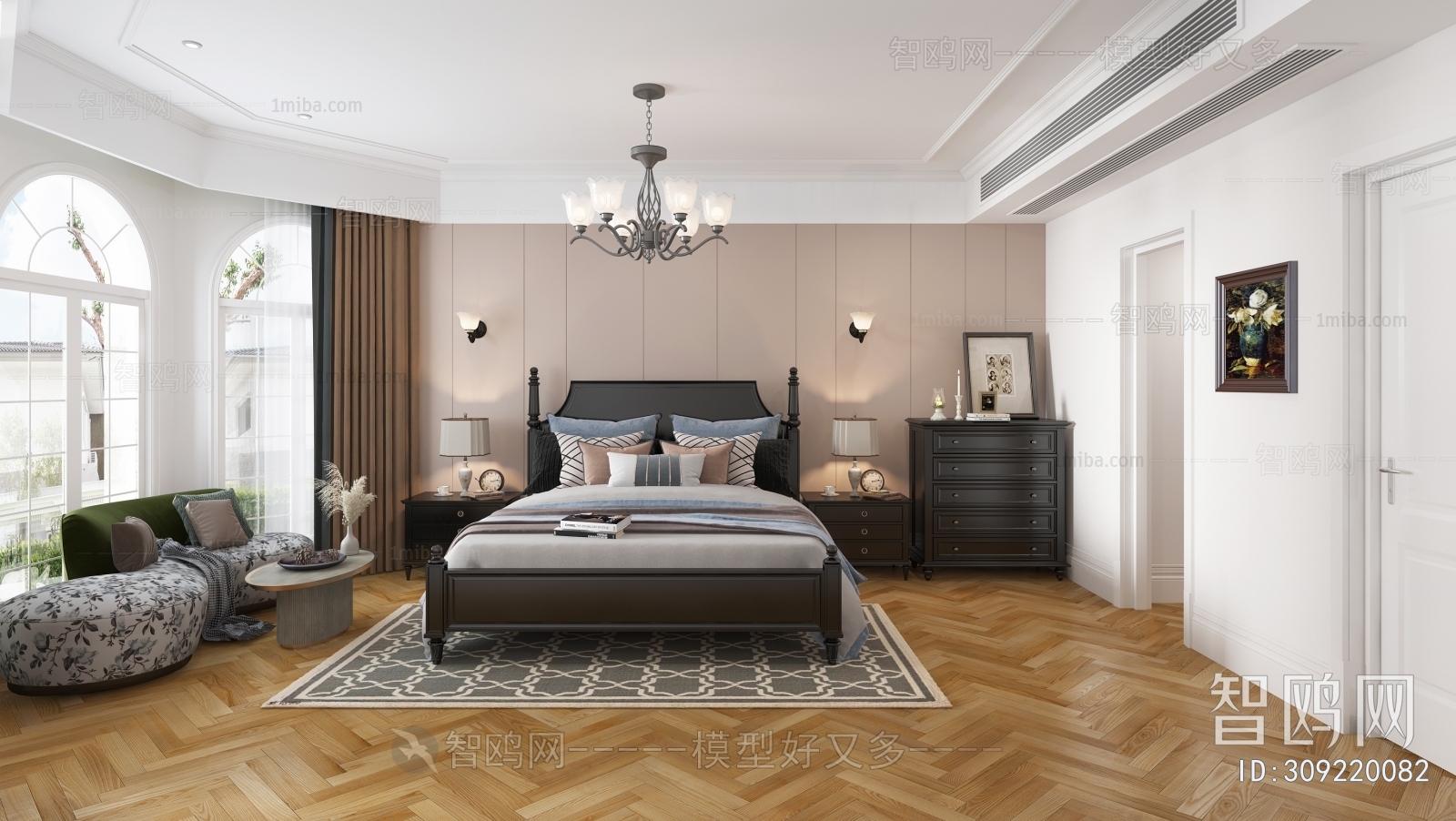 American Style Bedroom