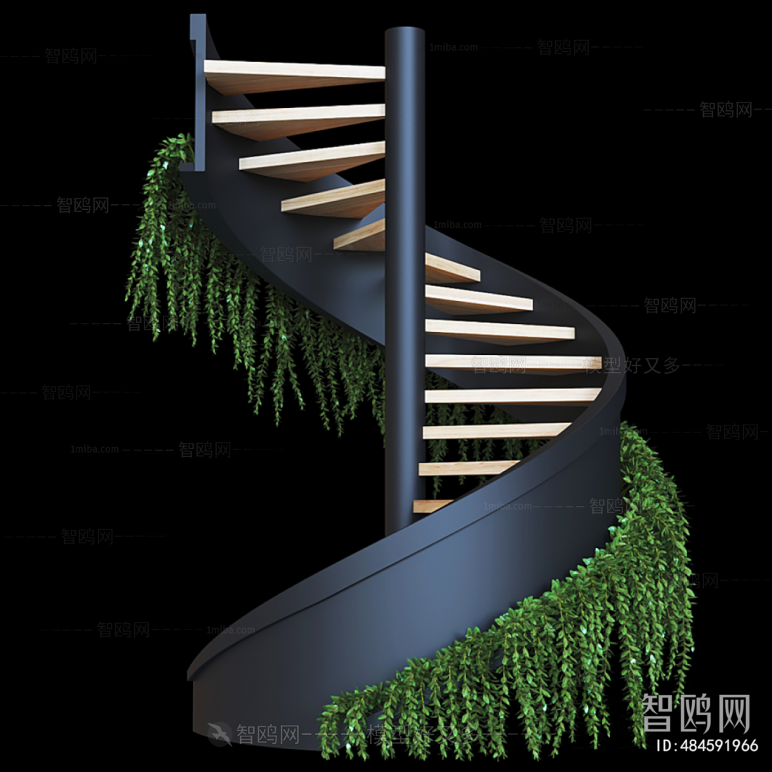 Modern Rotating Staircase