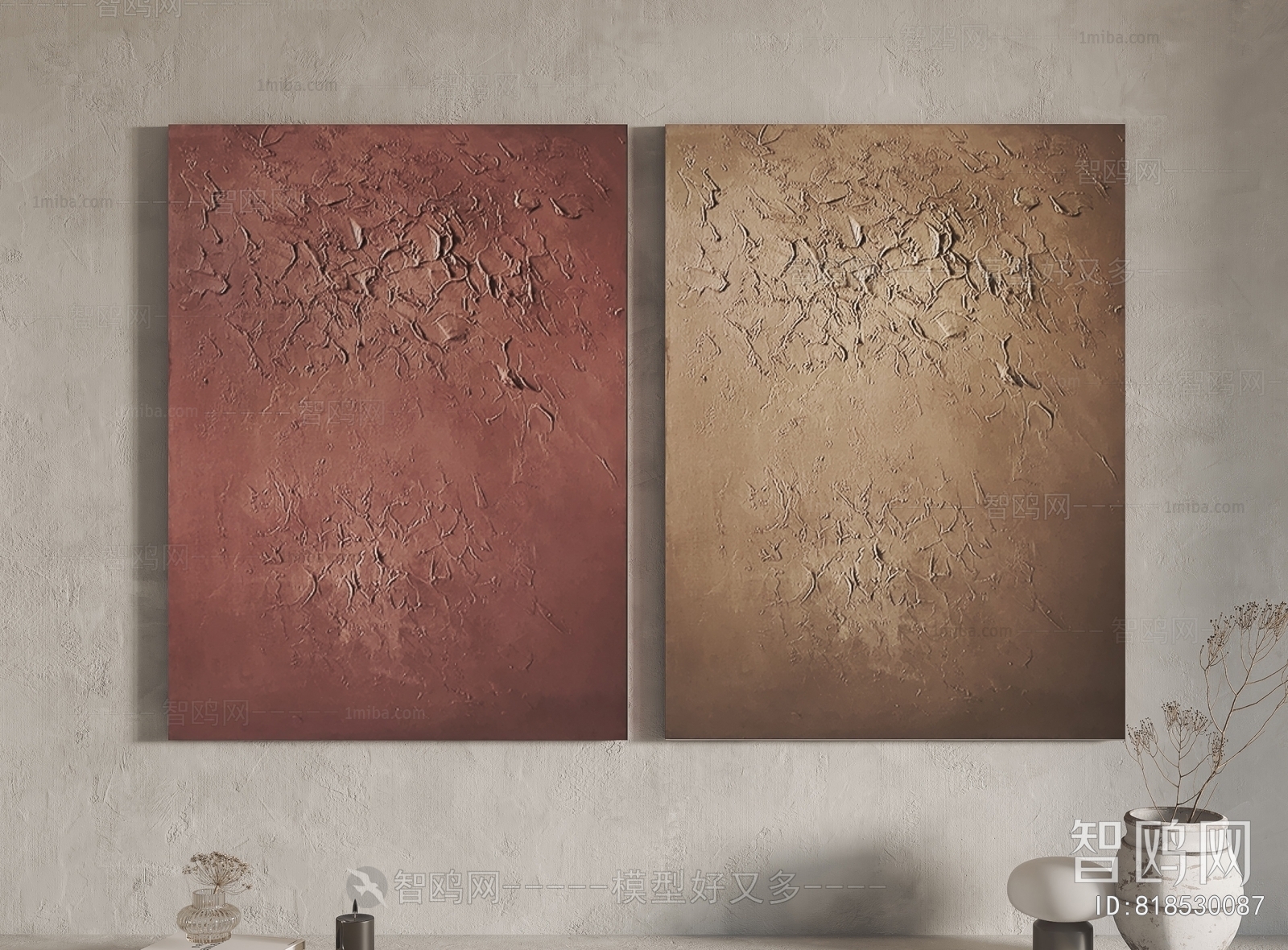 Wabi-sabi Style Painting