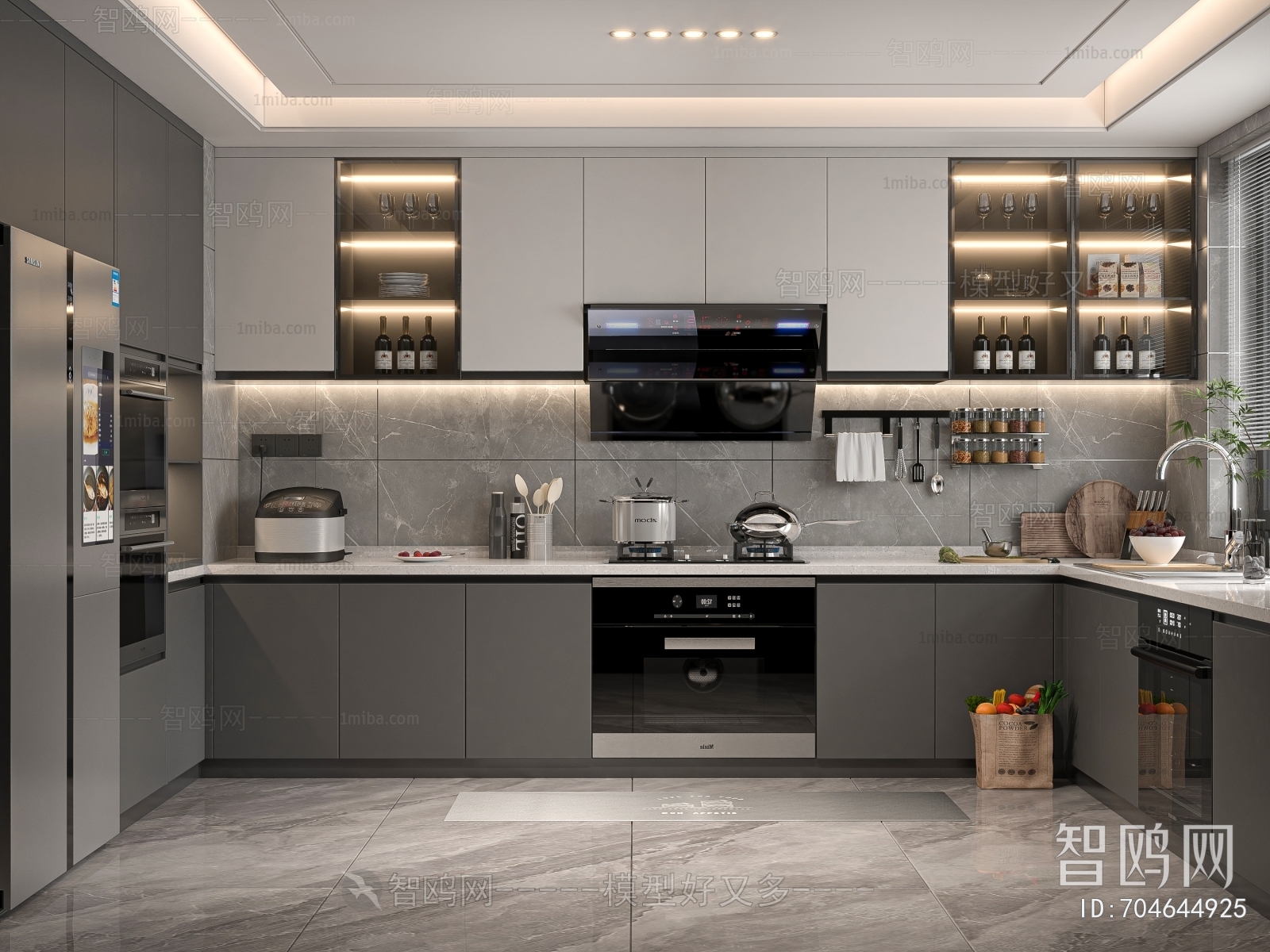 Modern The Kitchen