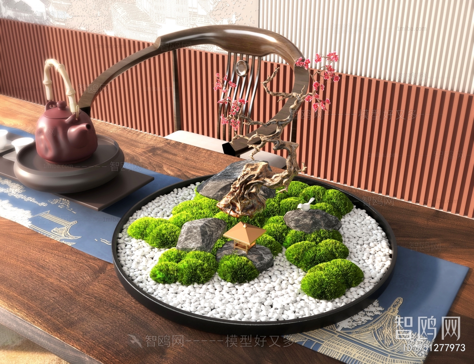 New Chinese Style Bonsai