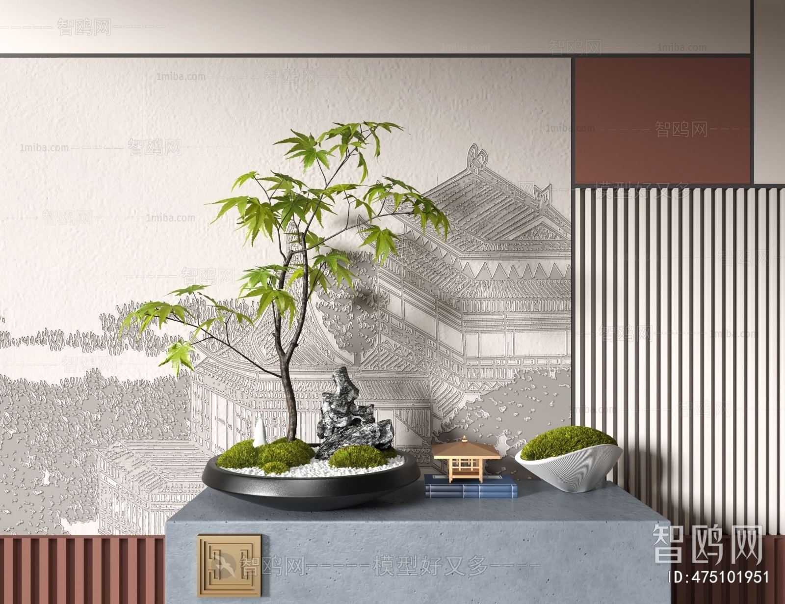 New Chinese Style Bonsai