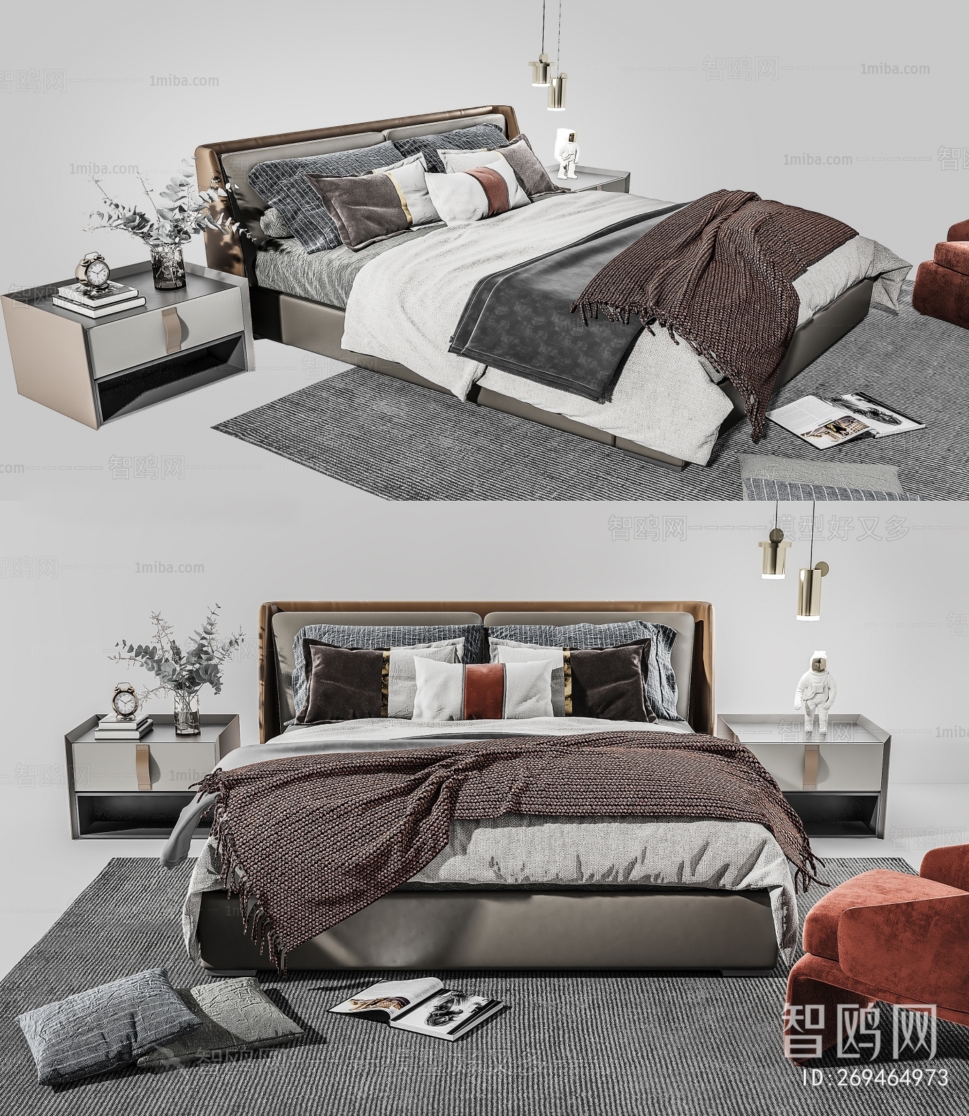 Modern Double Bed