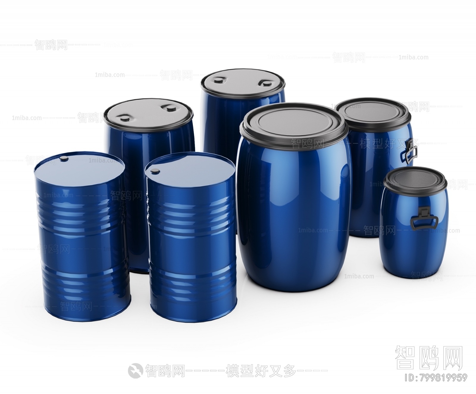 工业风油漆罐桶