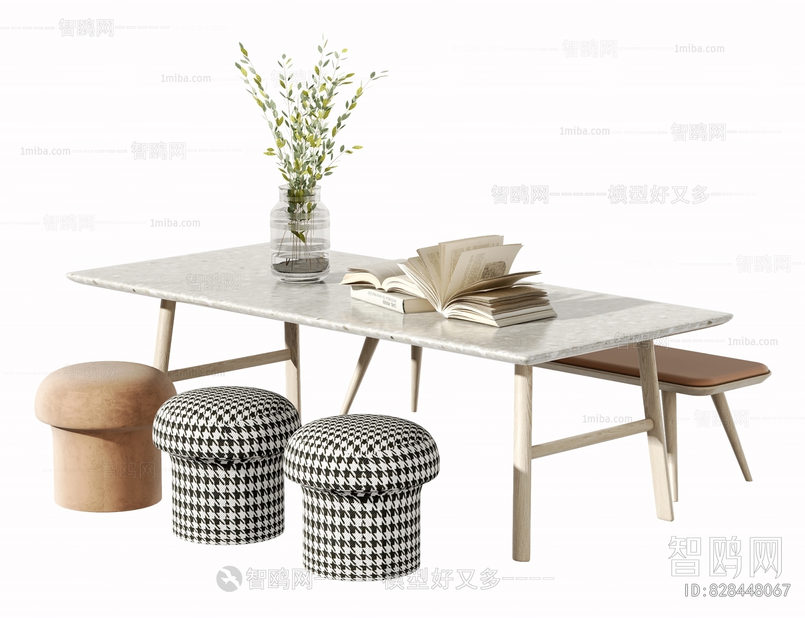 Nordic Style Leisure Table And Chair