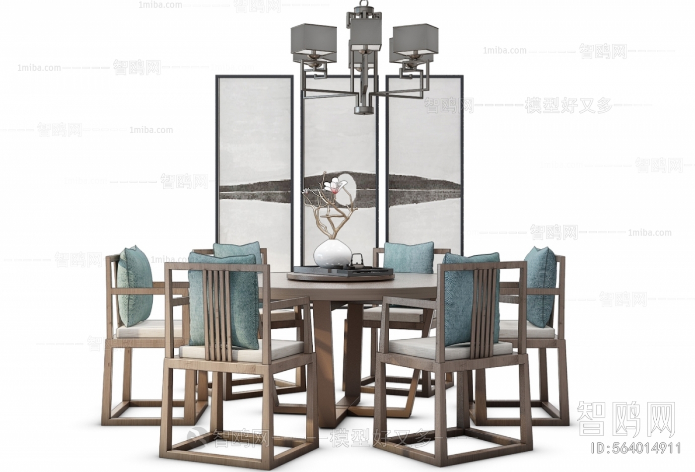Chinese Style Dining Table And Chairs