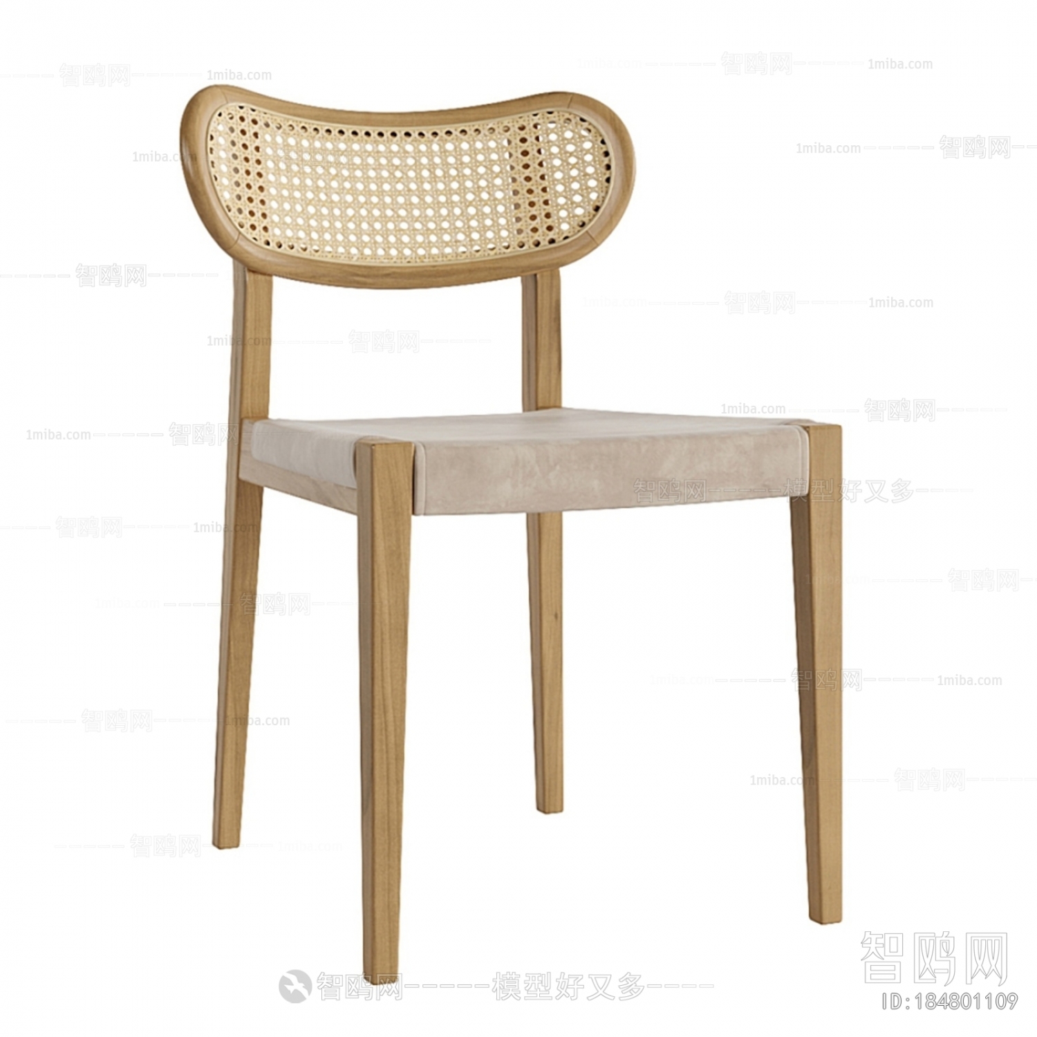 Wabi-sabi Style Lounge Chair