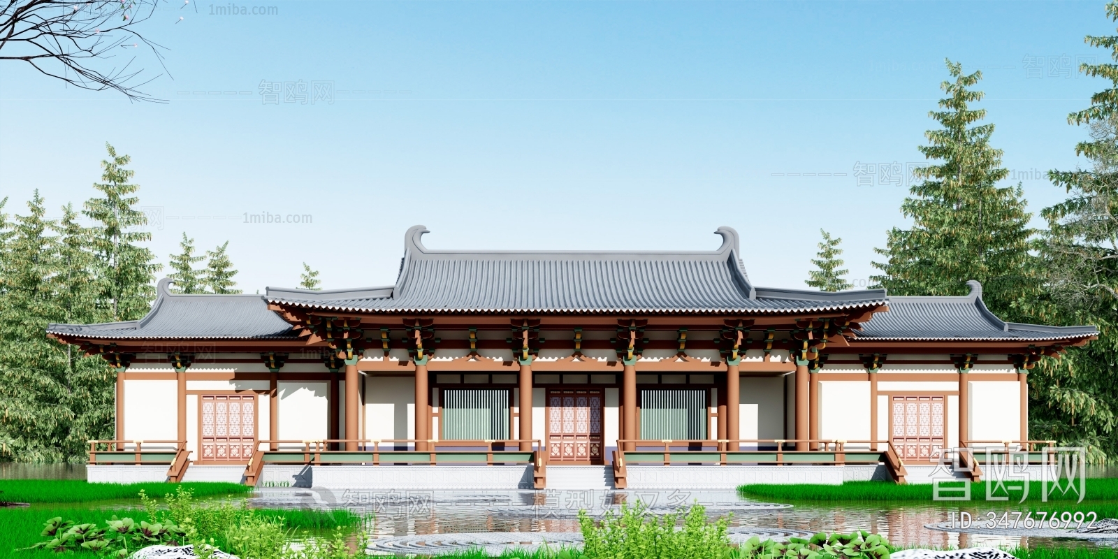 Chinese Style Ancient Architectural Buildings