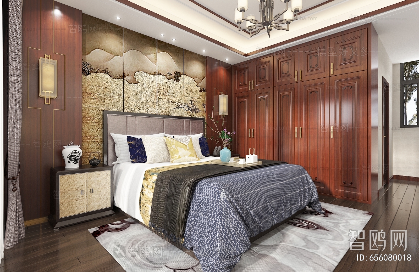 Chinese Style Bedroom