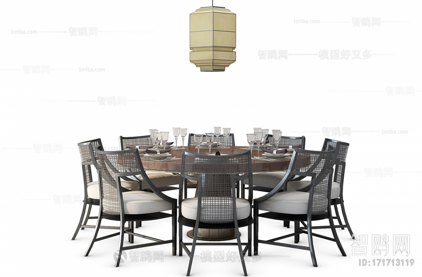 New Chinese Style Dining Table And Chairs