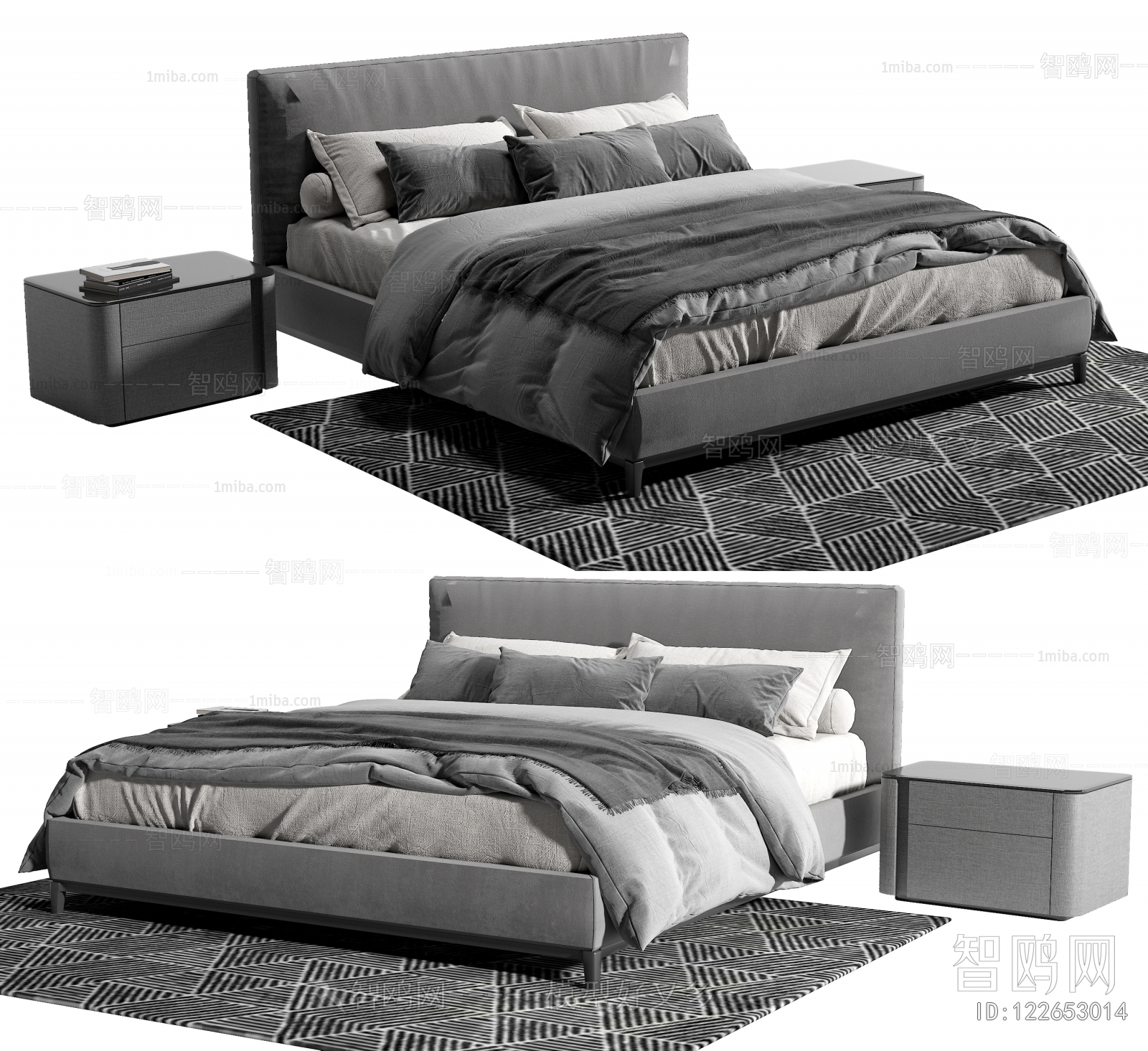 Modern Double Bed