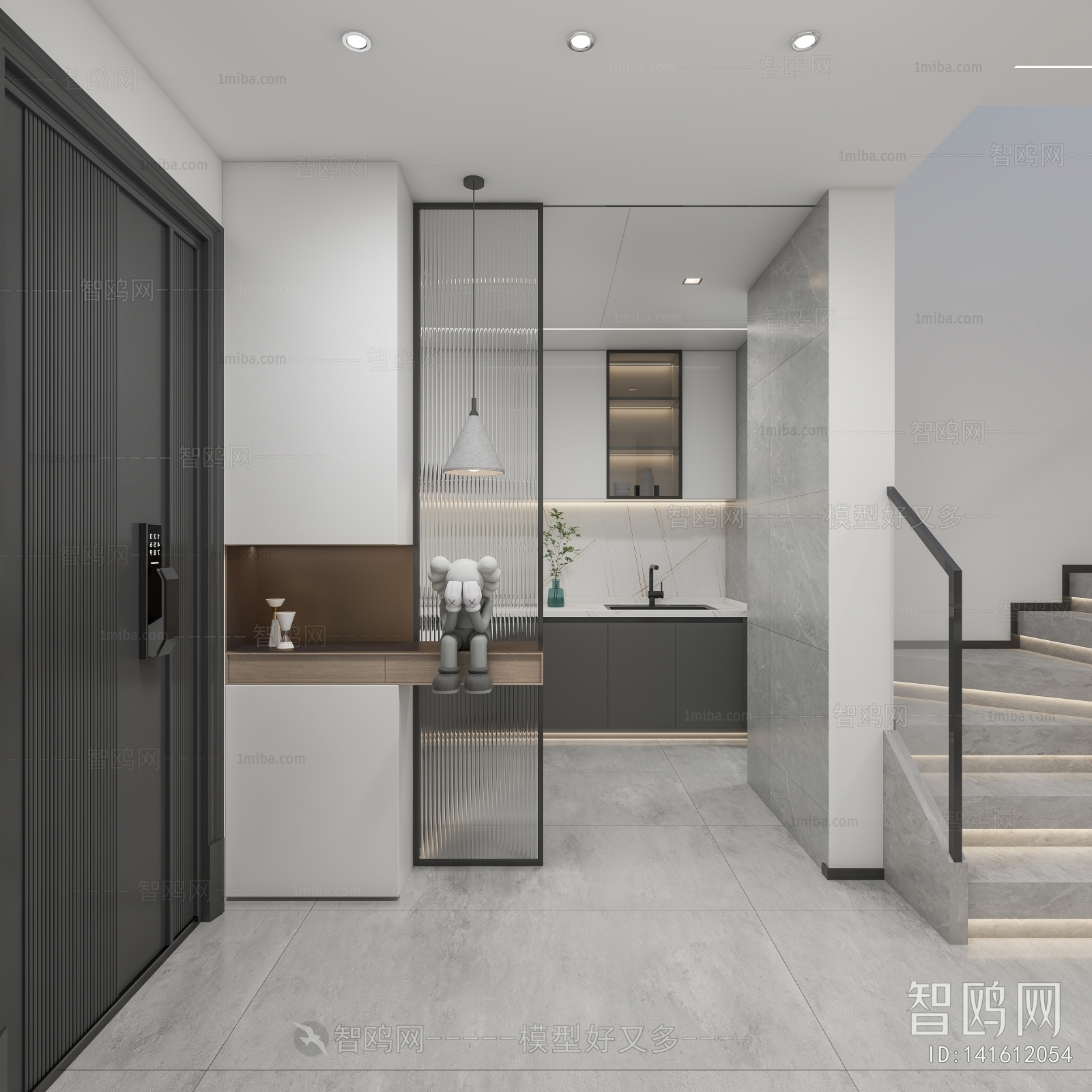 Modern Hallway