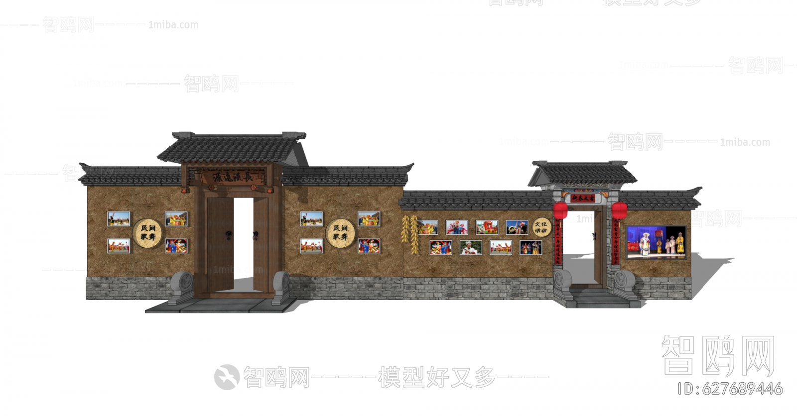 New Chinese Style Building Component