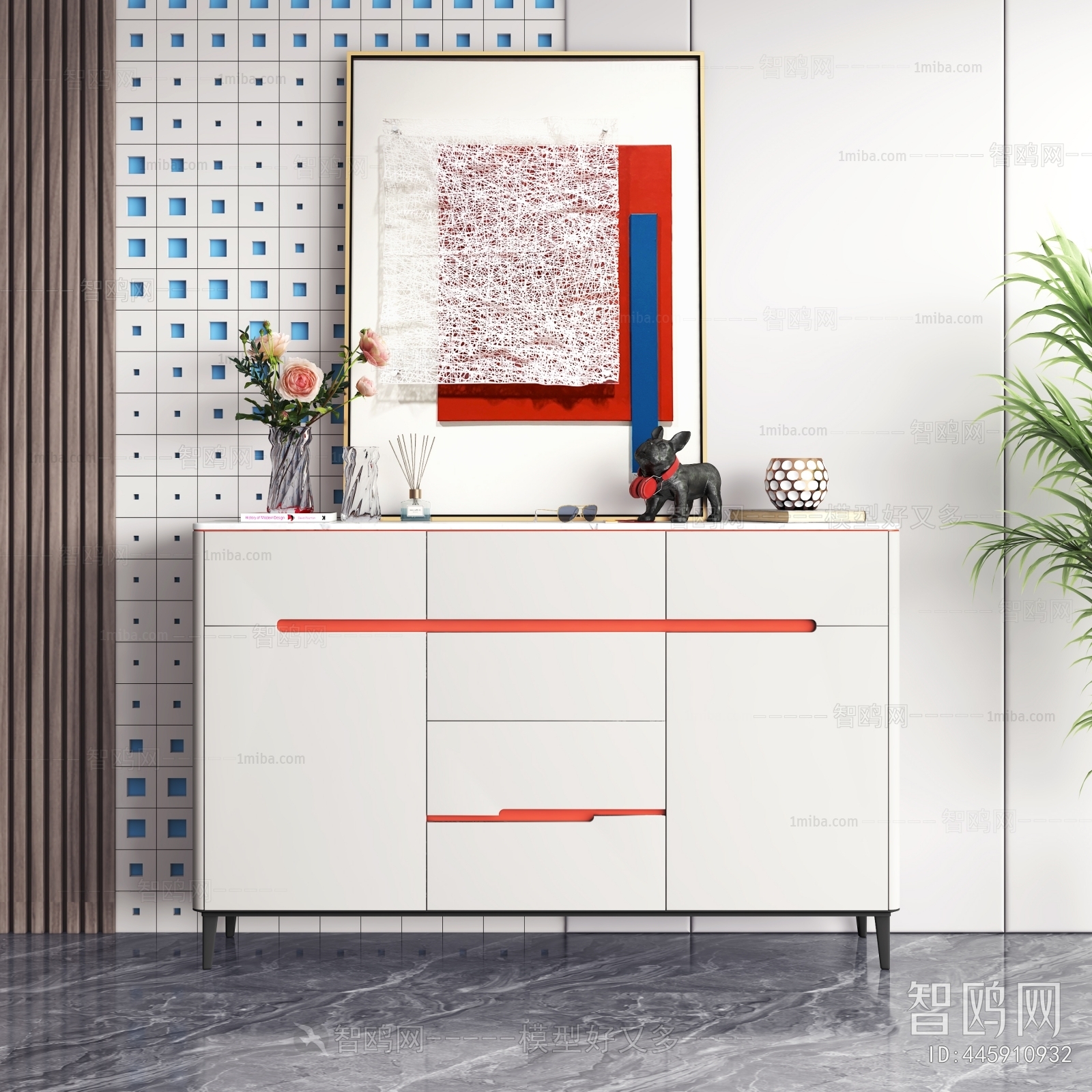 Modern Entrance Cabinet