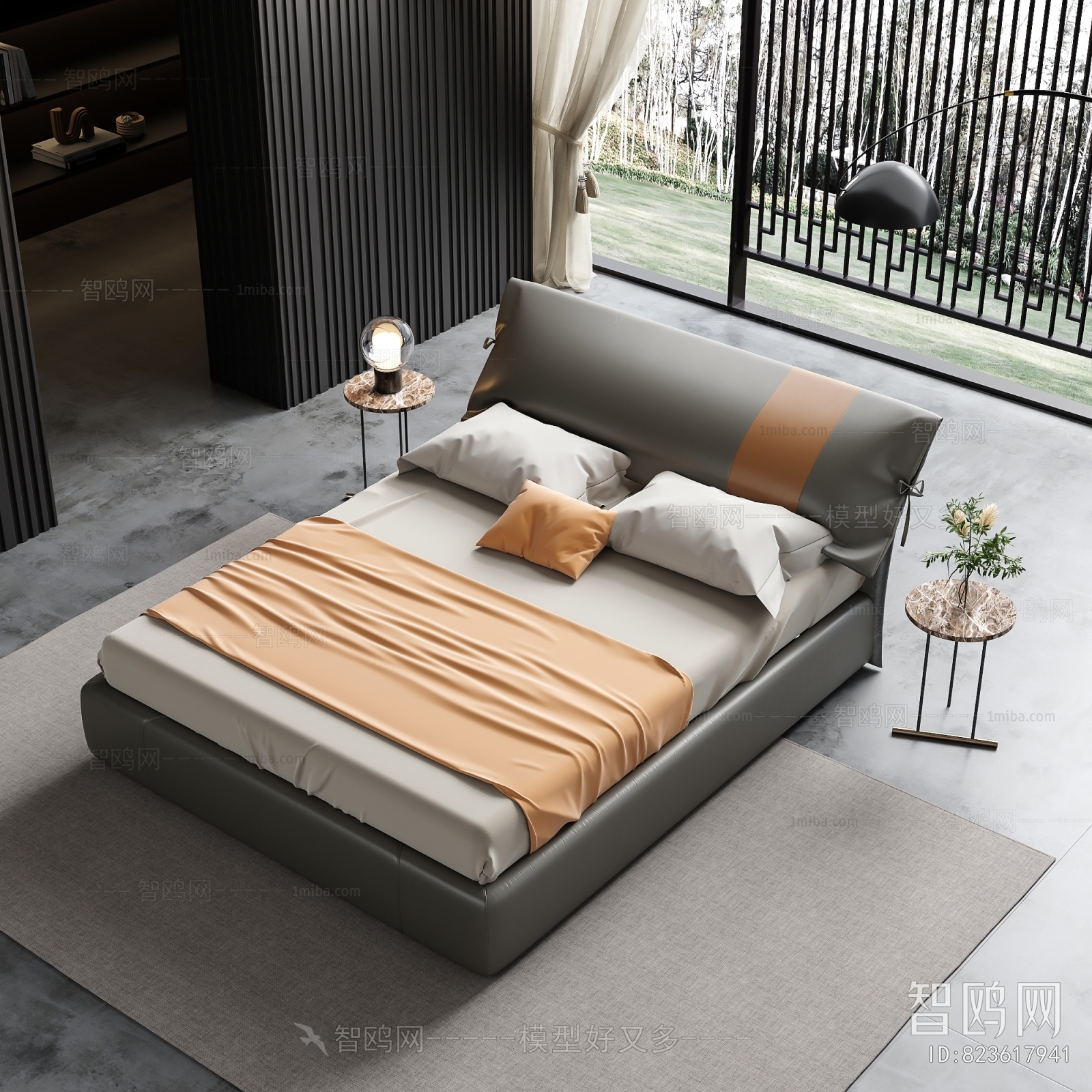 Modern Double Bed