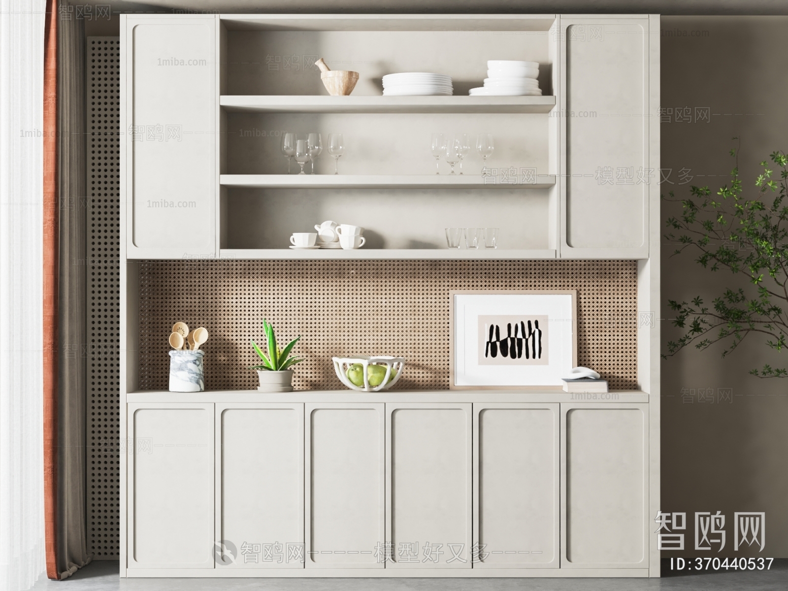 Wabi-sabi Style Sideboard