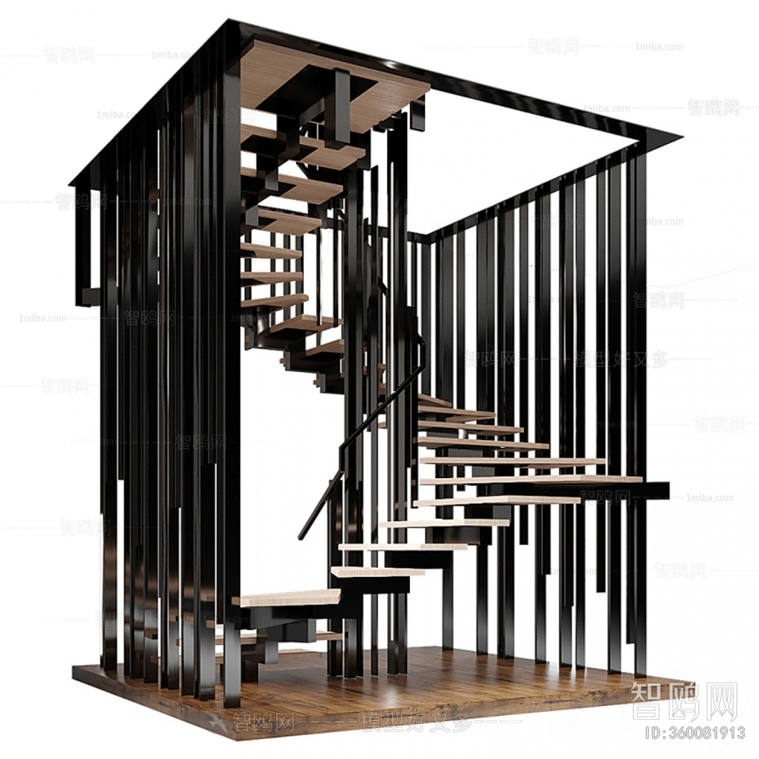 Modern Rotating Staircase