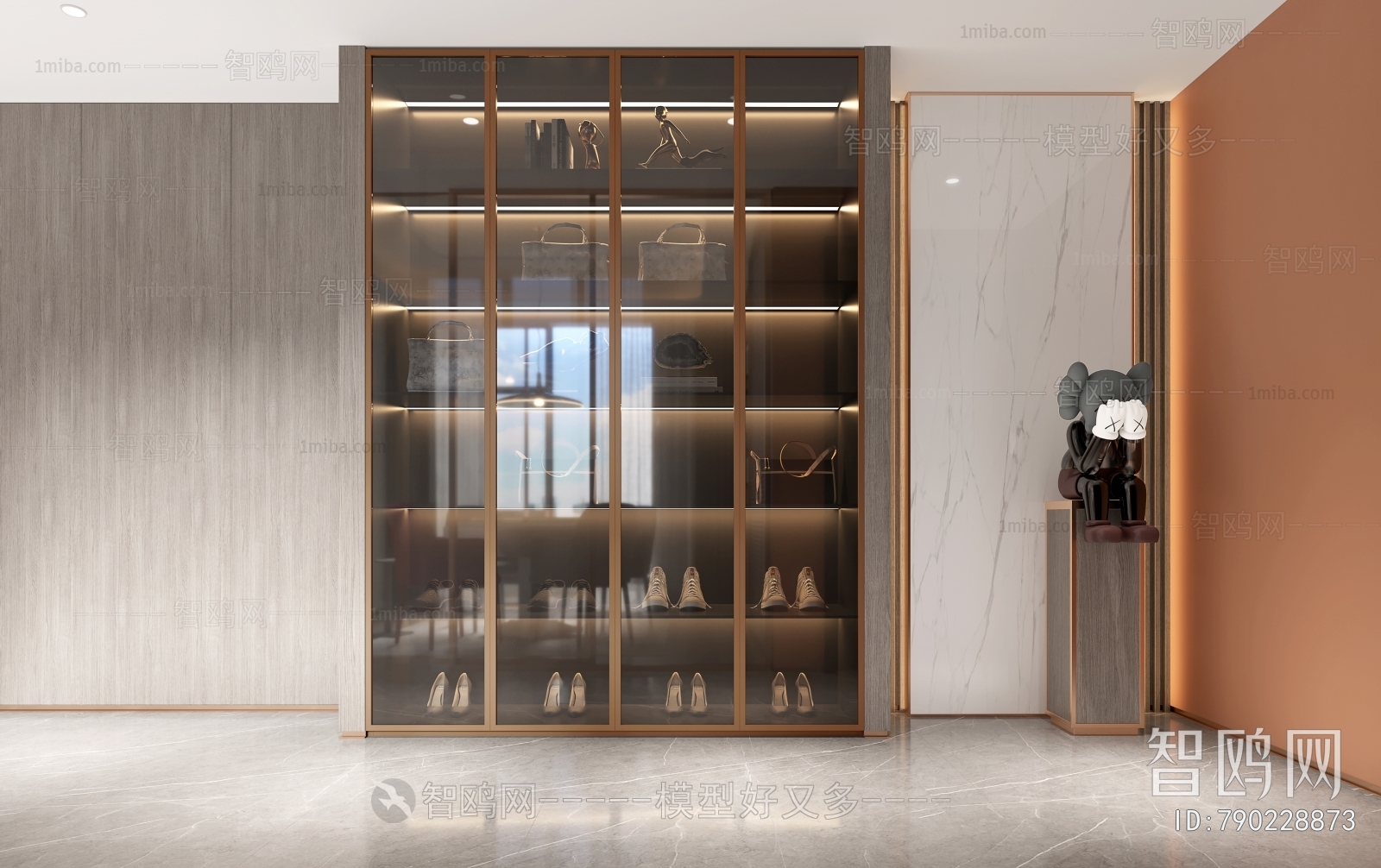 Modern Shoe Cabinet