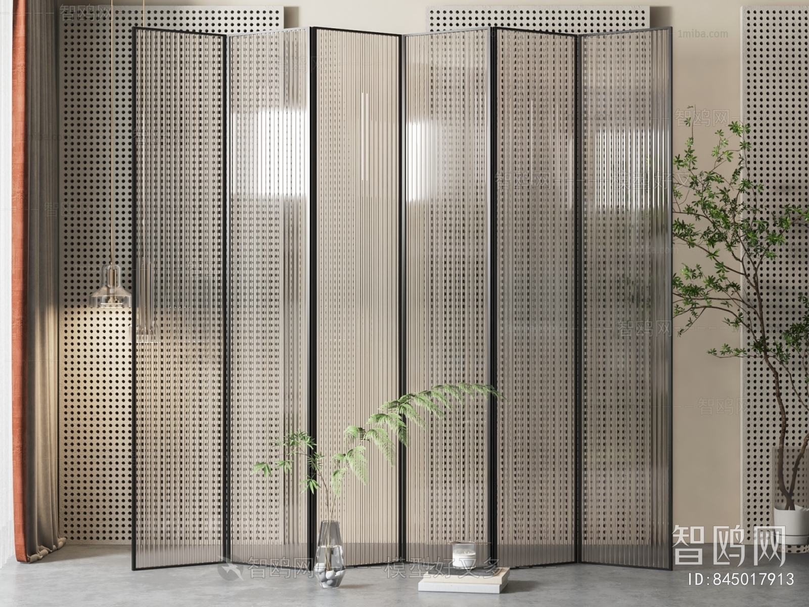 Modern Glass Screen Partition