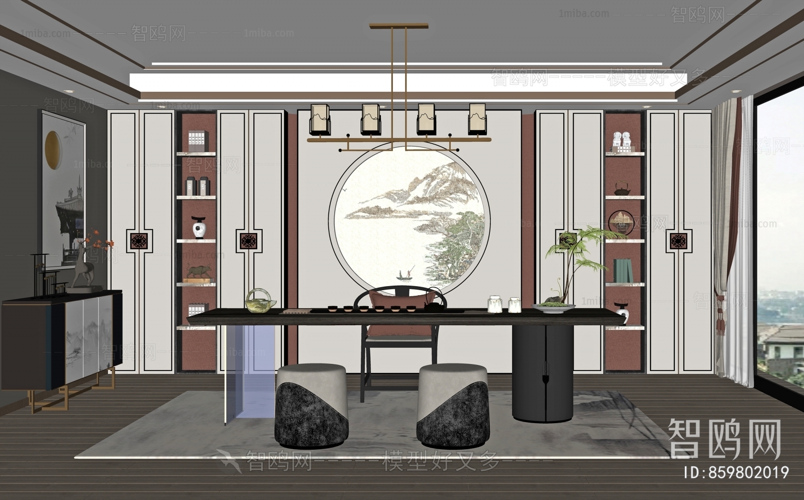 New Chinese Style Tea House