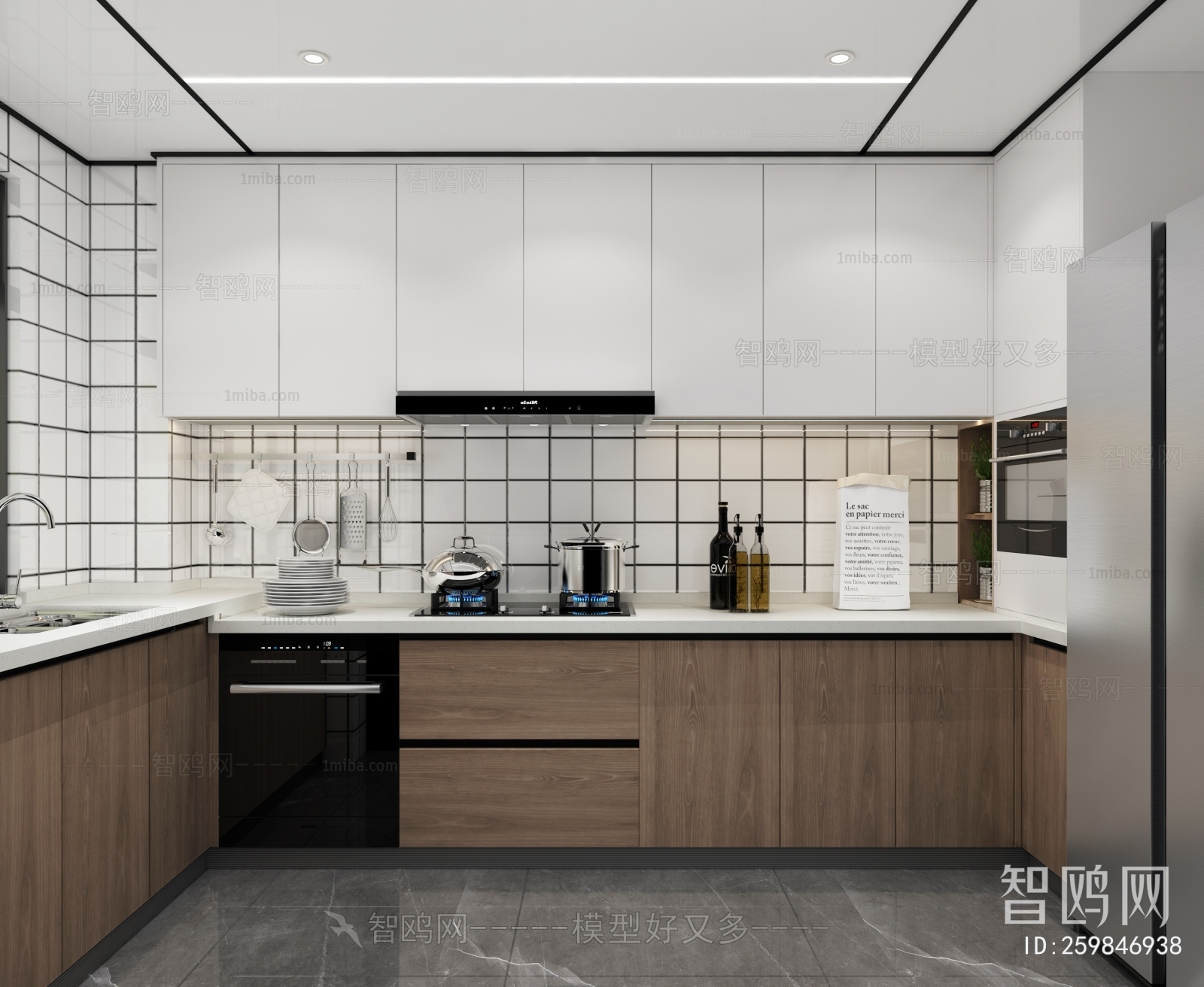 Modern The Kitchen