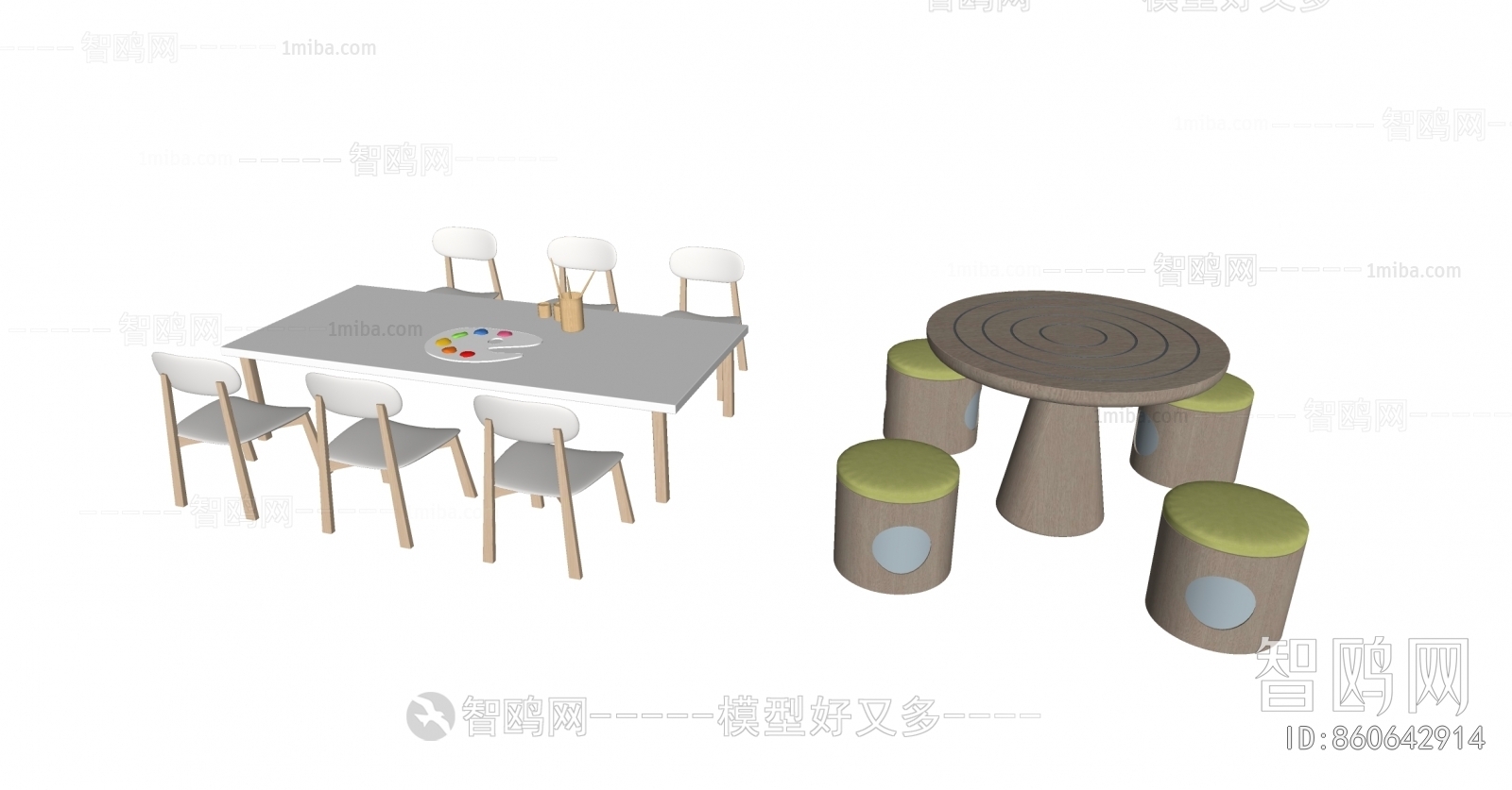 Modern Children's Table/chair