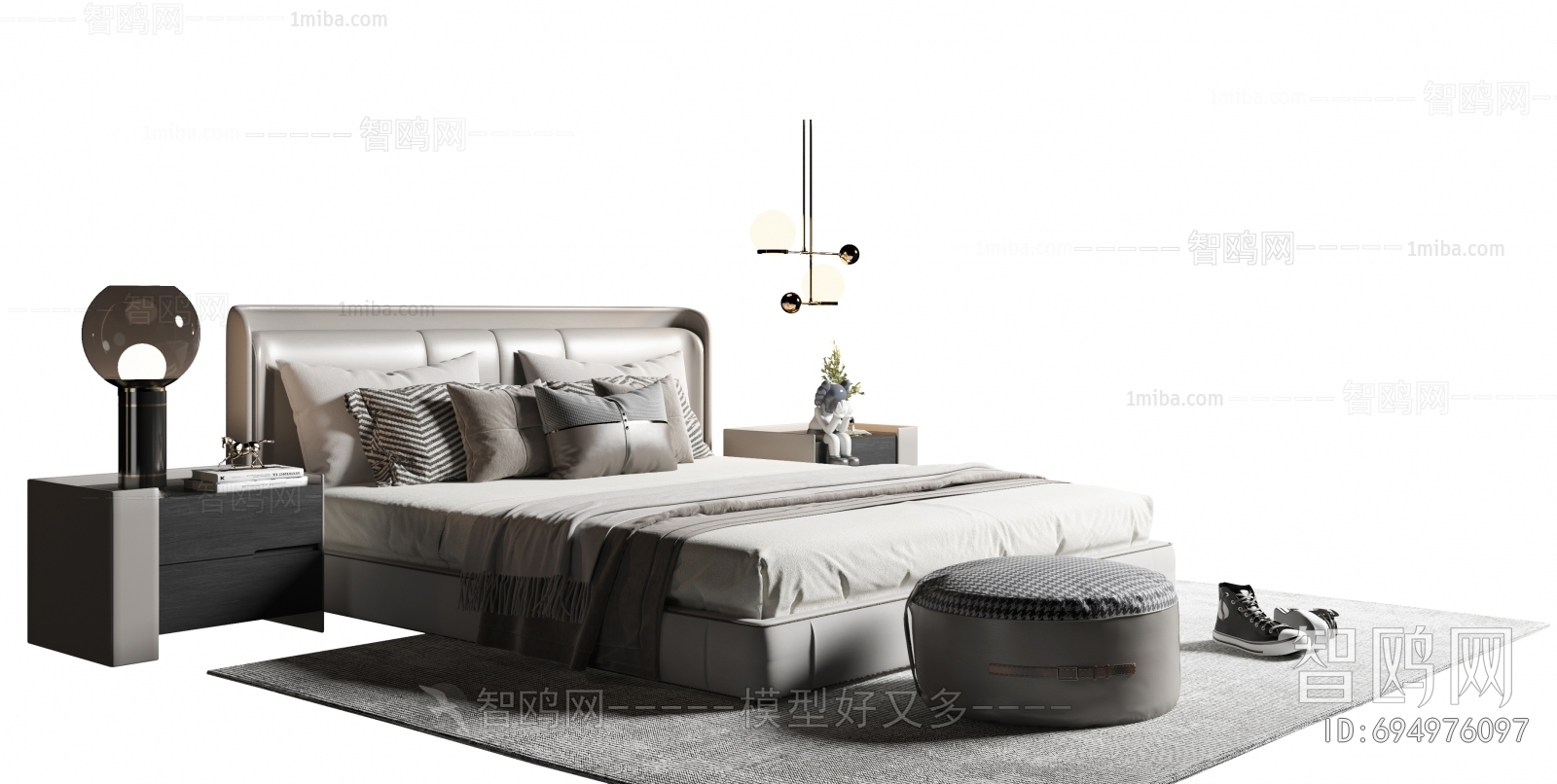 Modern Double Bed