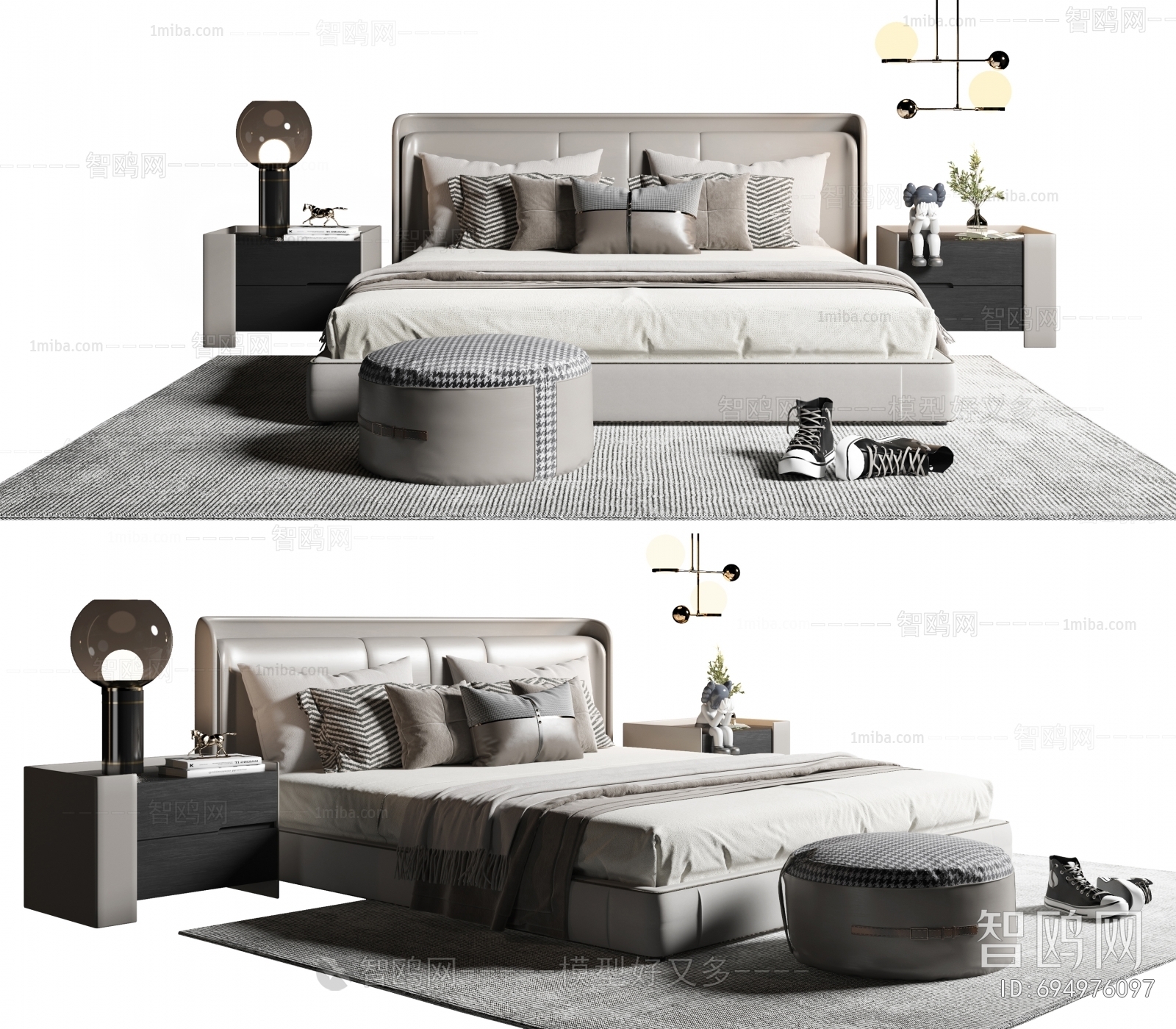 Modern Double Bed