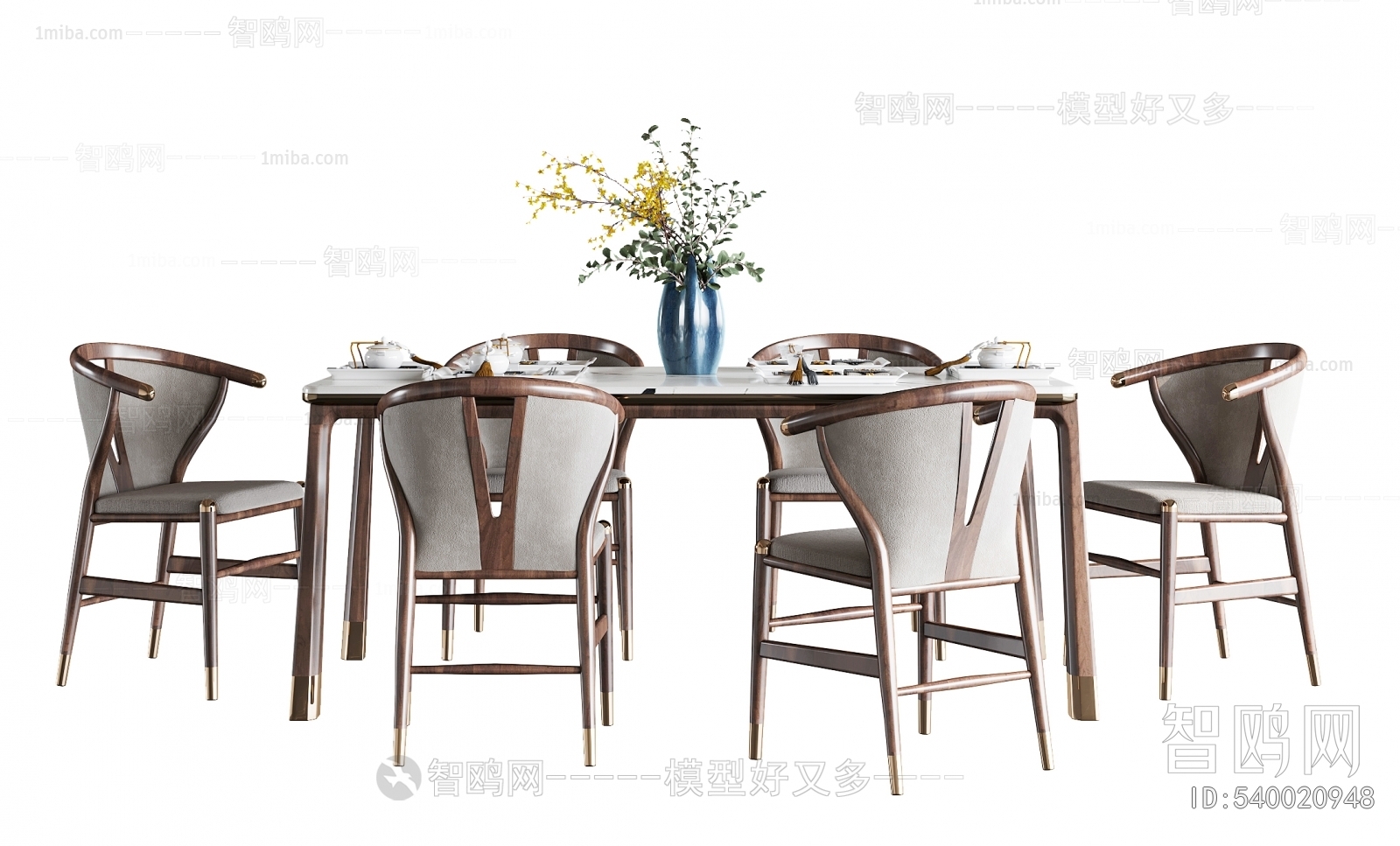 New Chinese Style Dining Table And Chairs