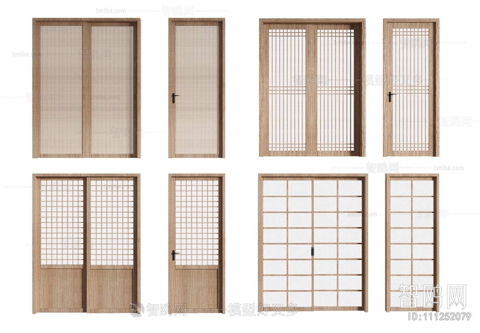 Japanese Style Single Door