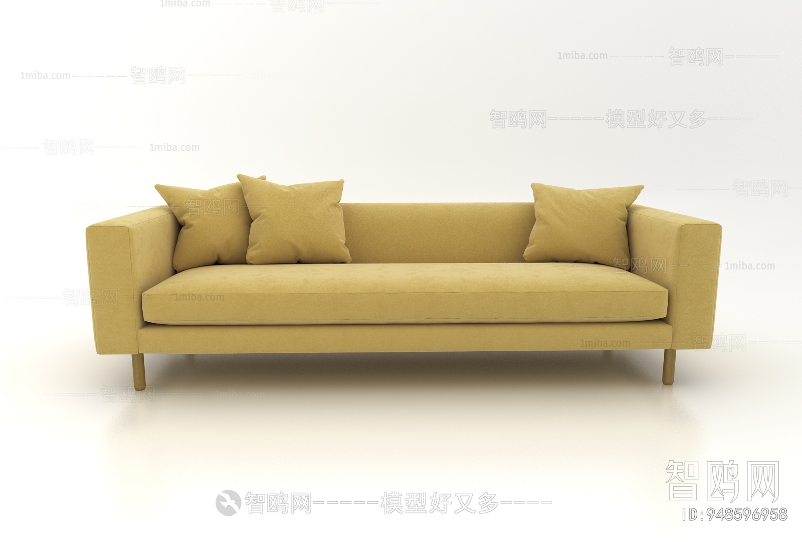 Modern Multi Person Sofa