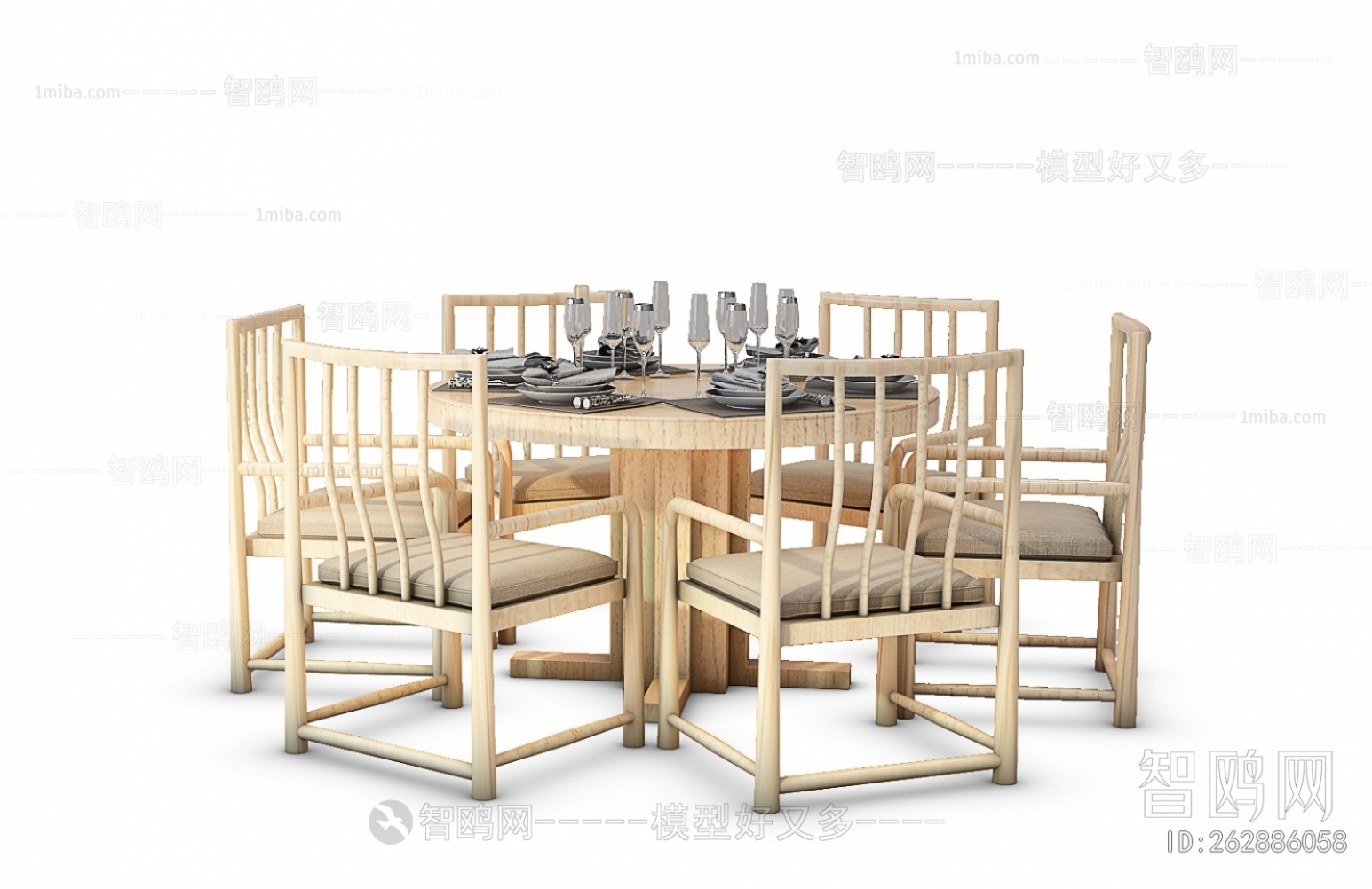 New Chinese Style Dining Table And Chairs