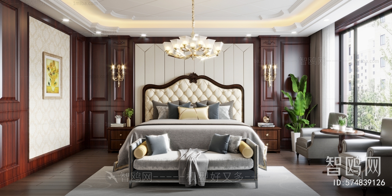 European Style Bedroom