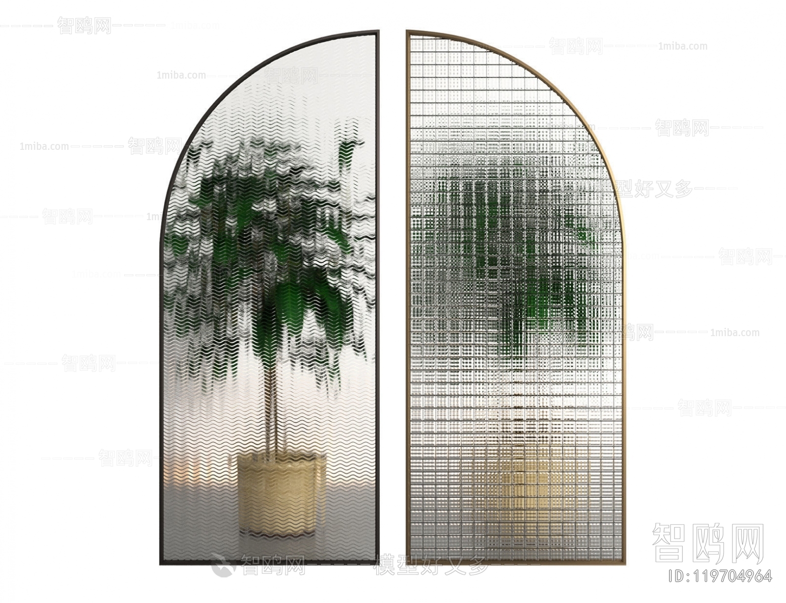 Modern Glass Screen Partition