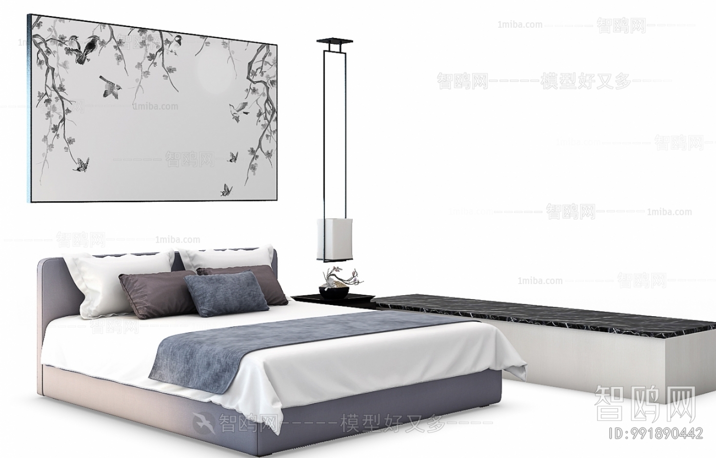 Modern Double Bed