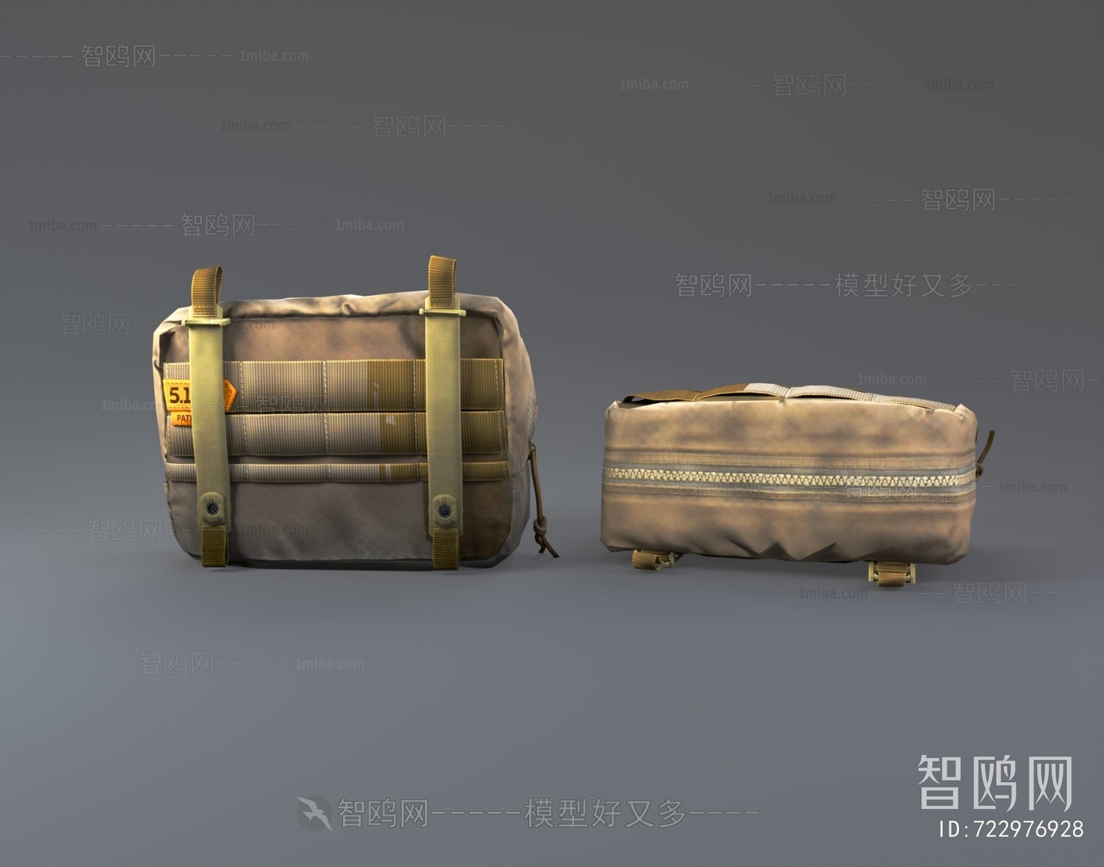 Modern Backpack And Backpack