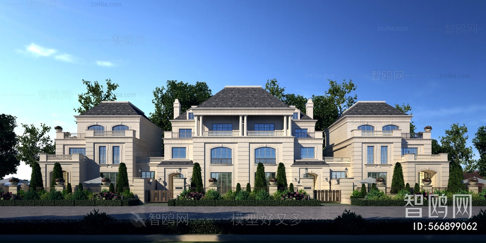 European Style Villa Appearance