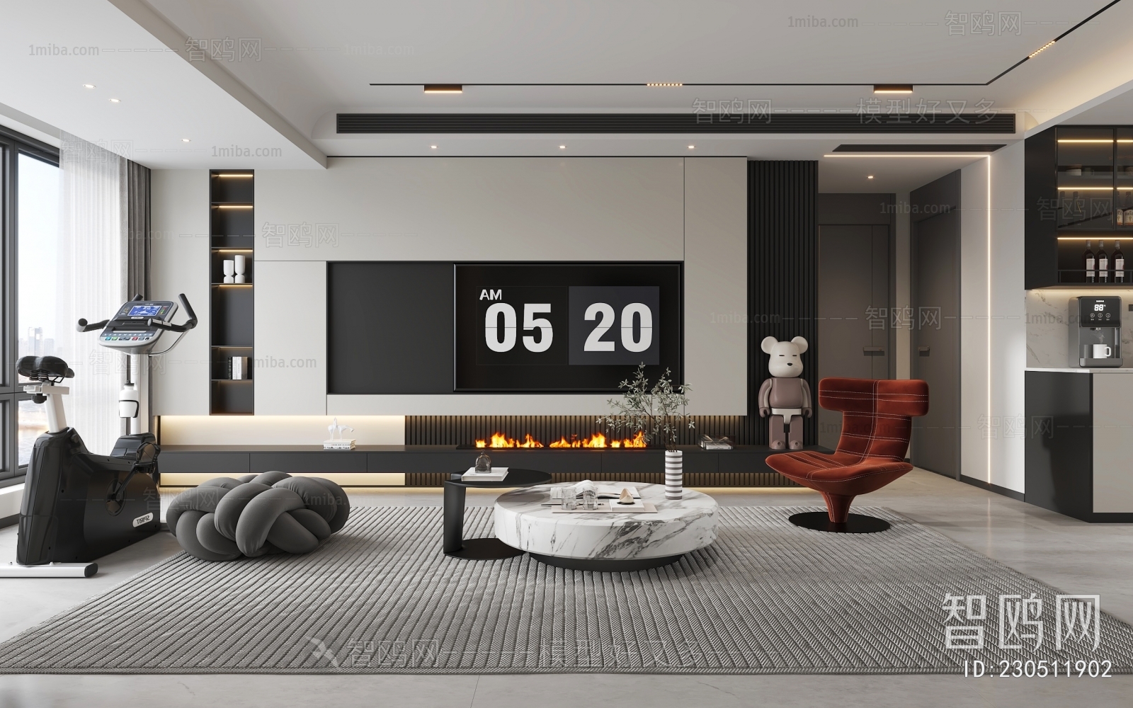 Modern A Living Room