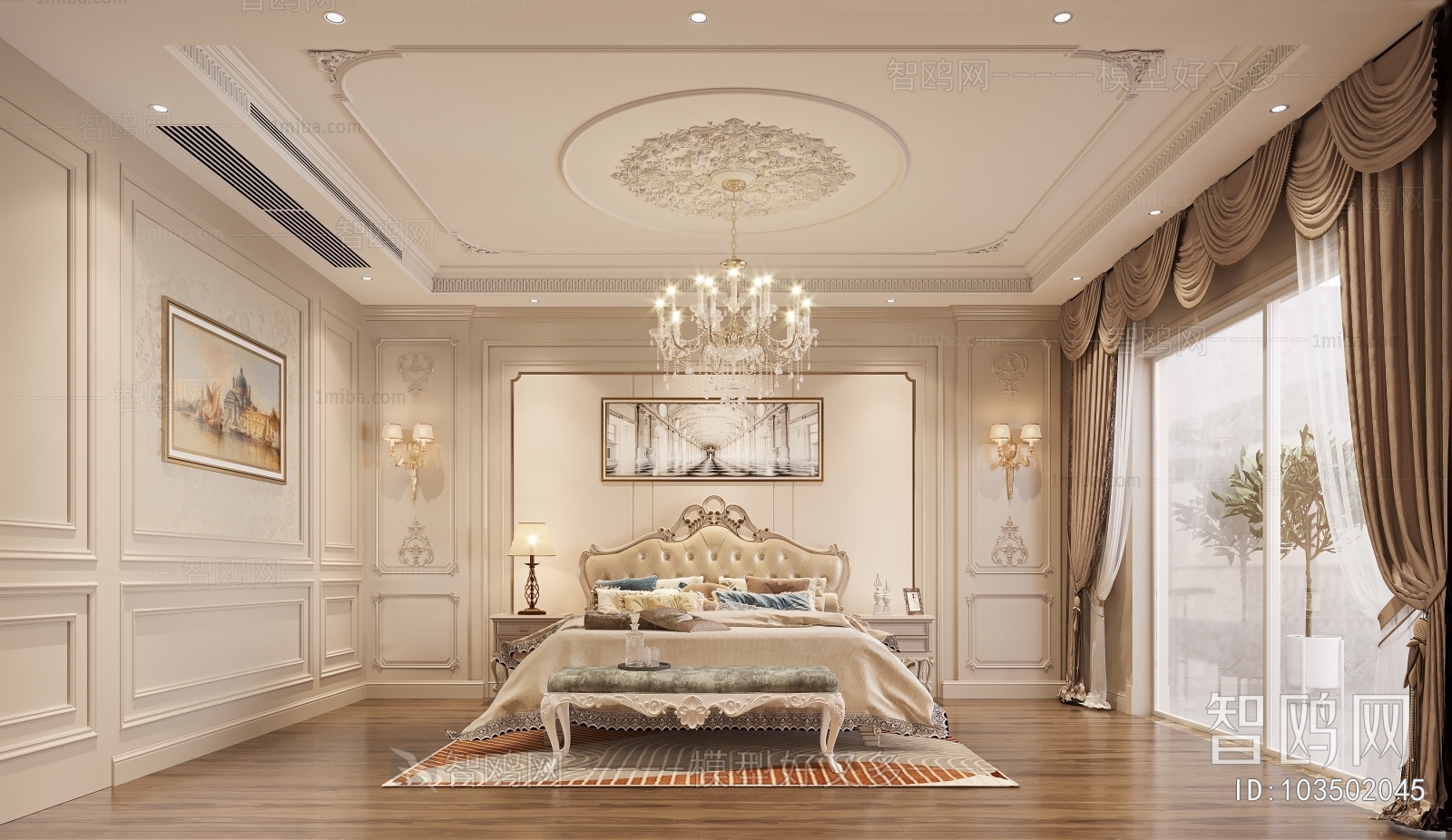 European Style Bedroom