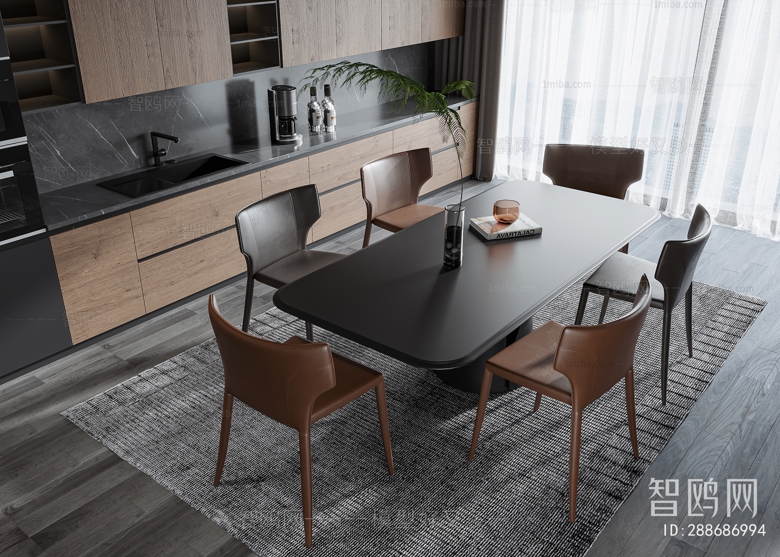 Modern Dining Table And Chairs