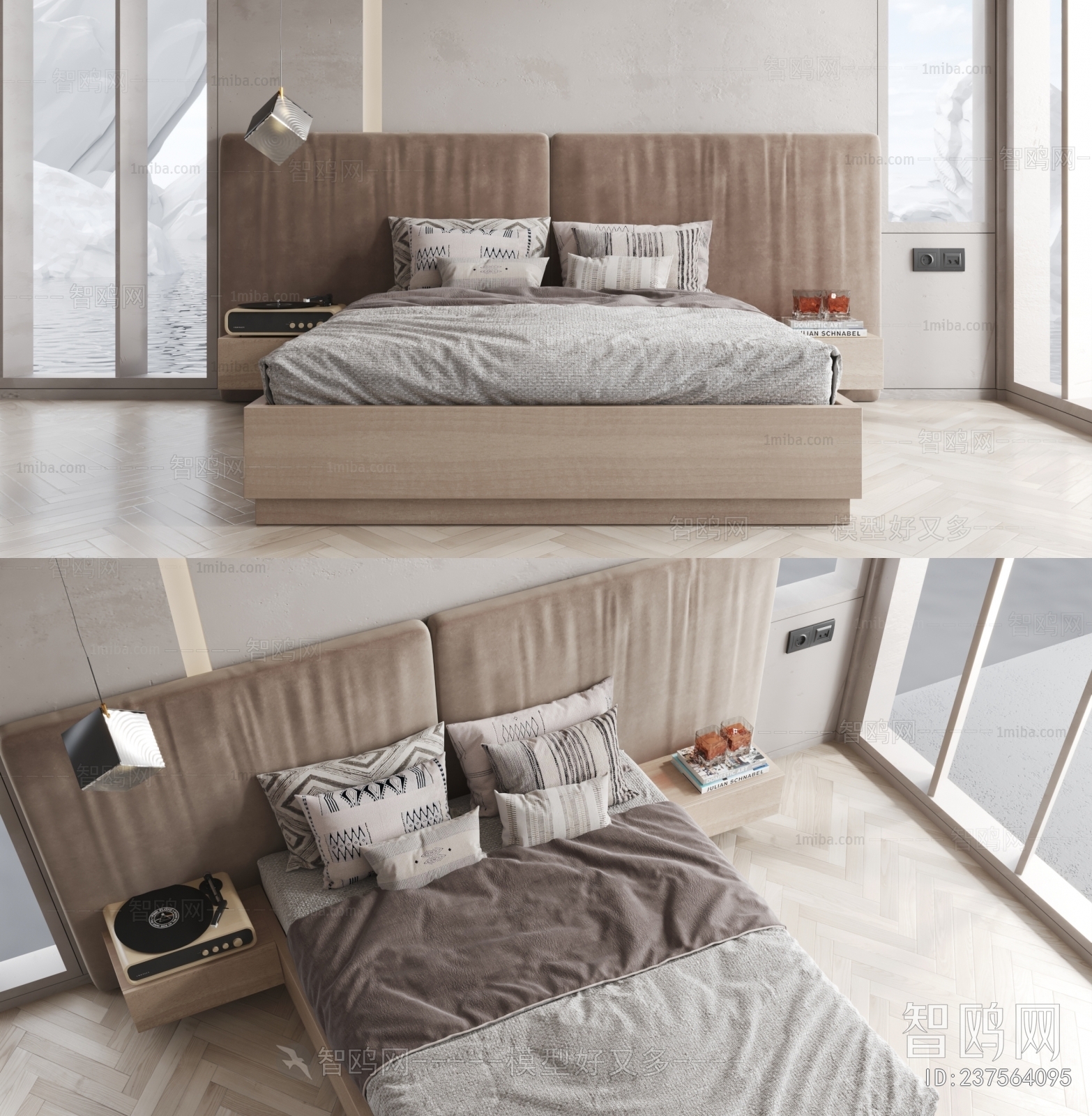 Modern Double Bed