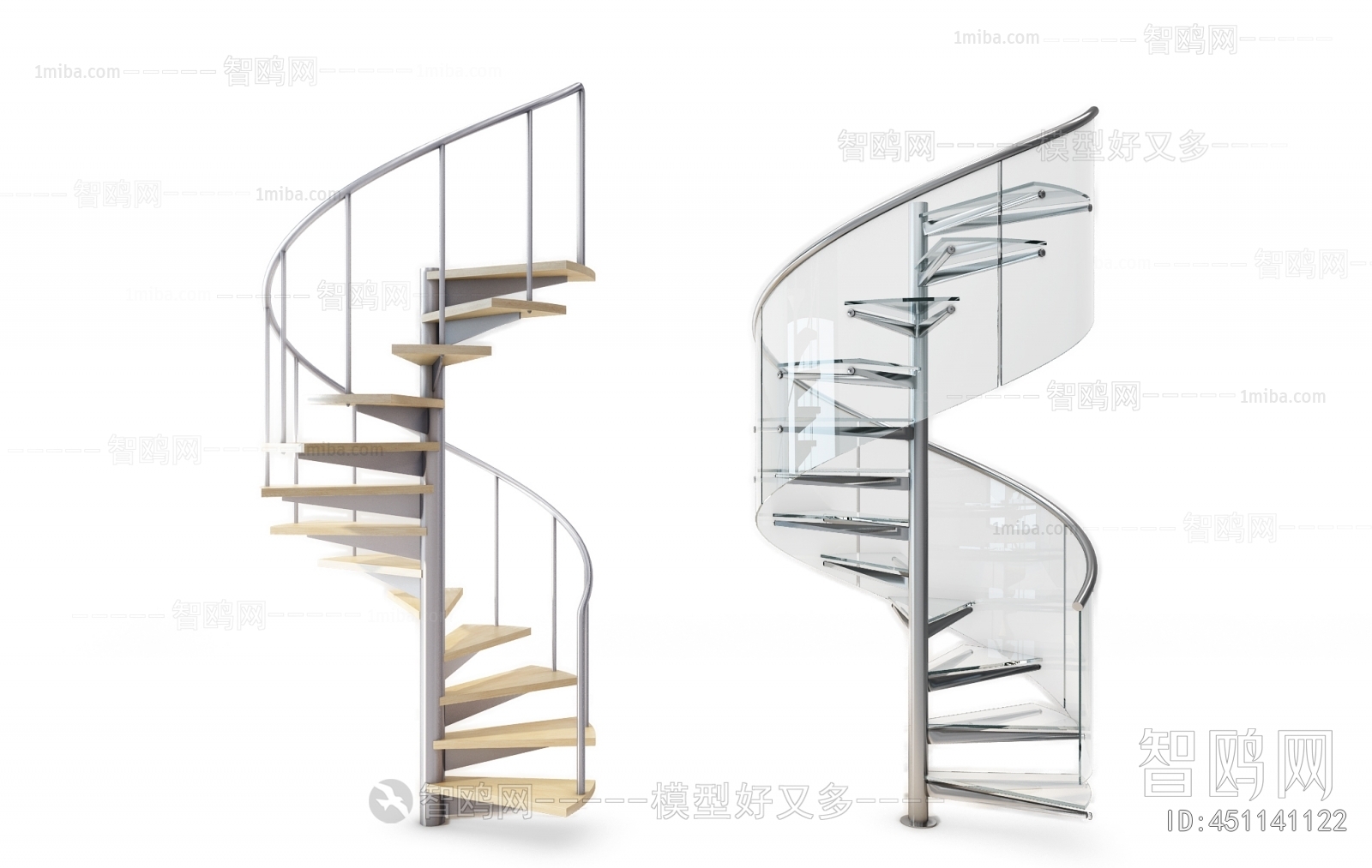 Modern Rotating Staircase