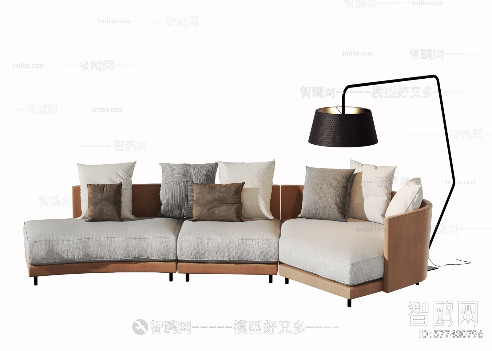 Modern Multi Person Sofa