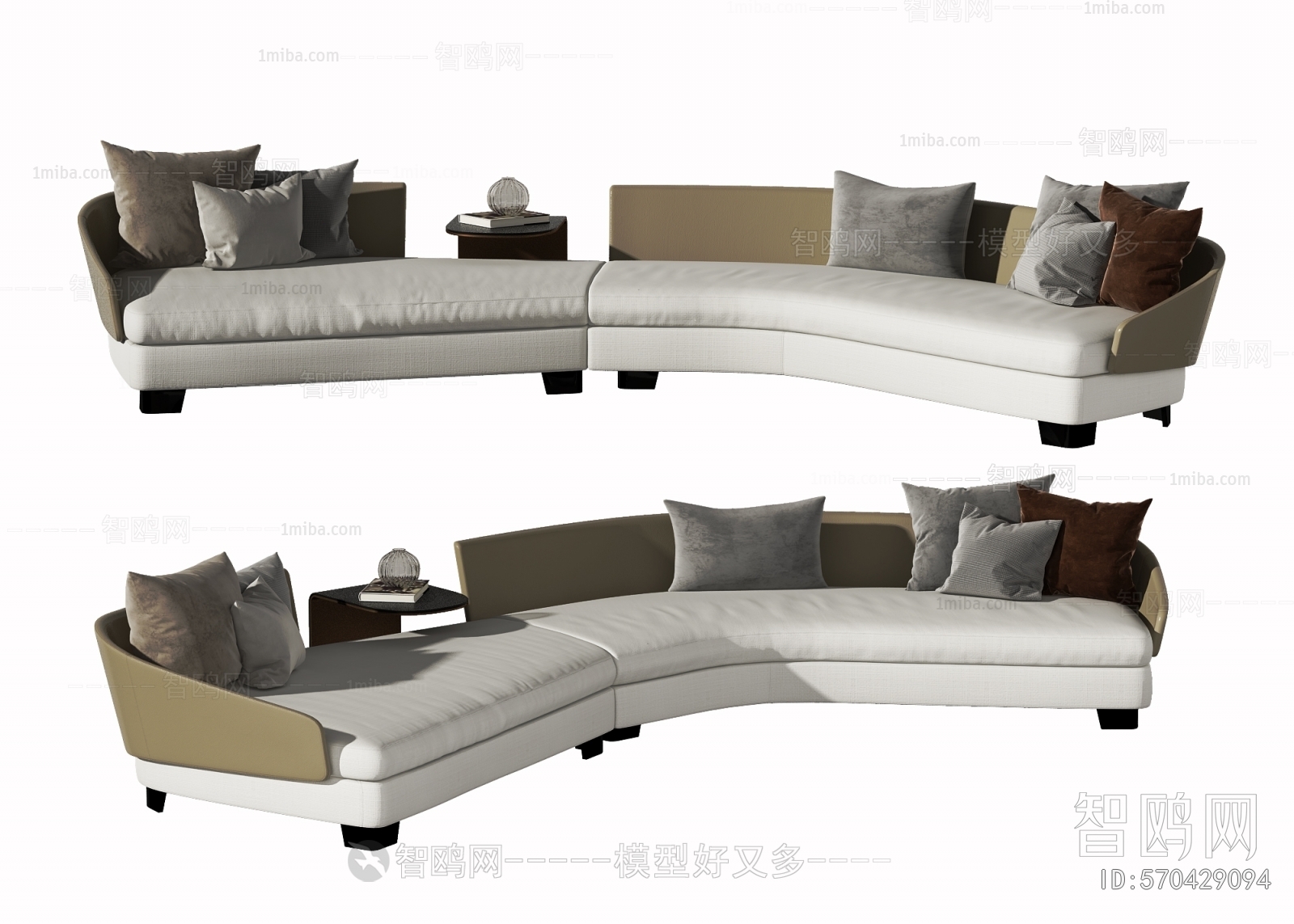 Modern Multi Person Sofa