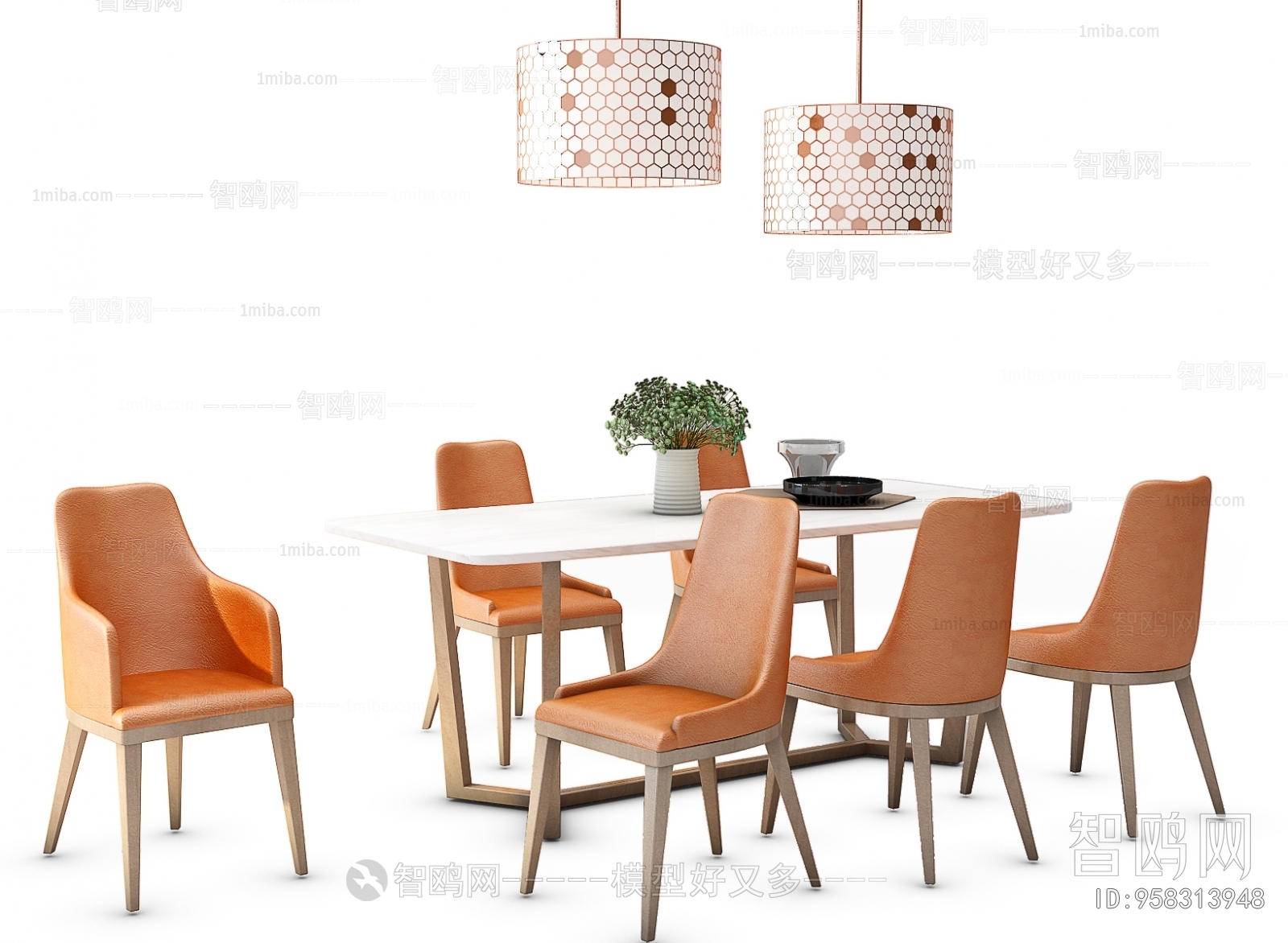 Nordic Style Dining Table And Chairs