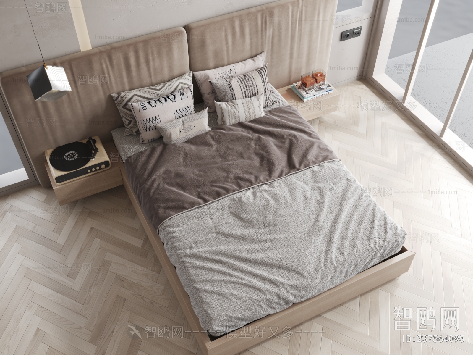 Modern Double Bed