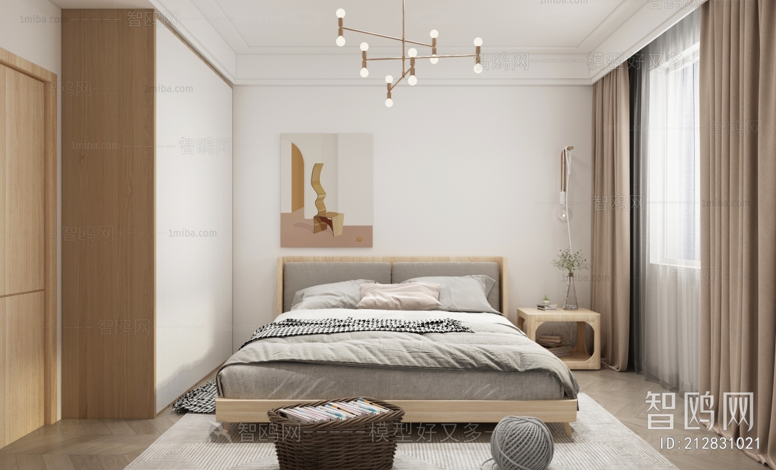 Nordic Style Bedroom