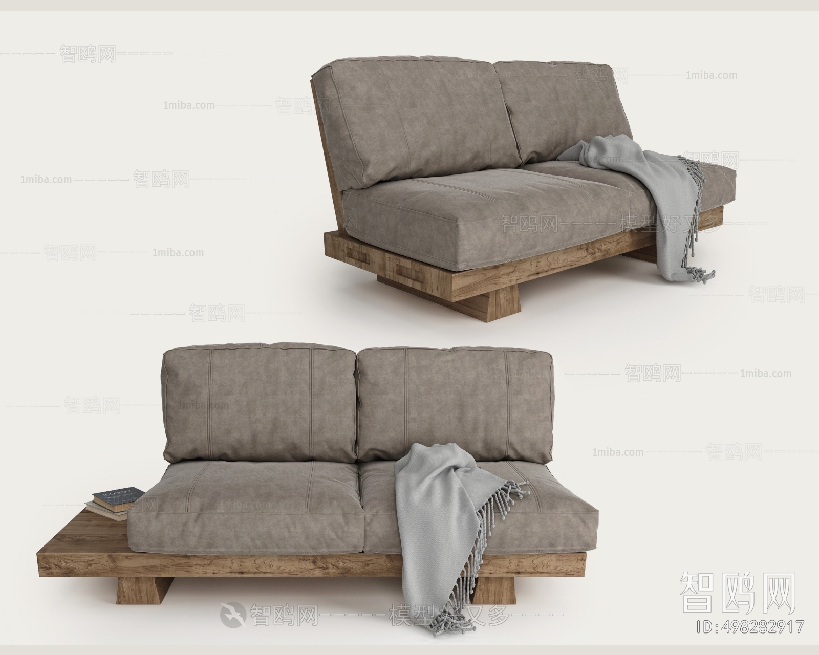 Wabi-sabi Style A Sofa For Two