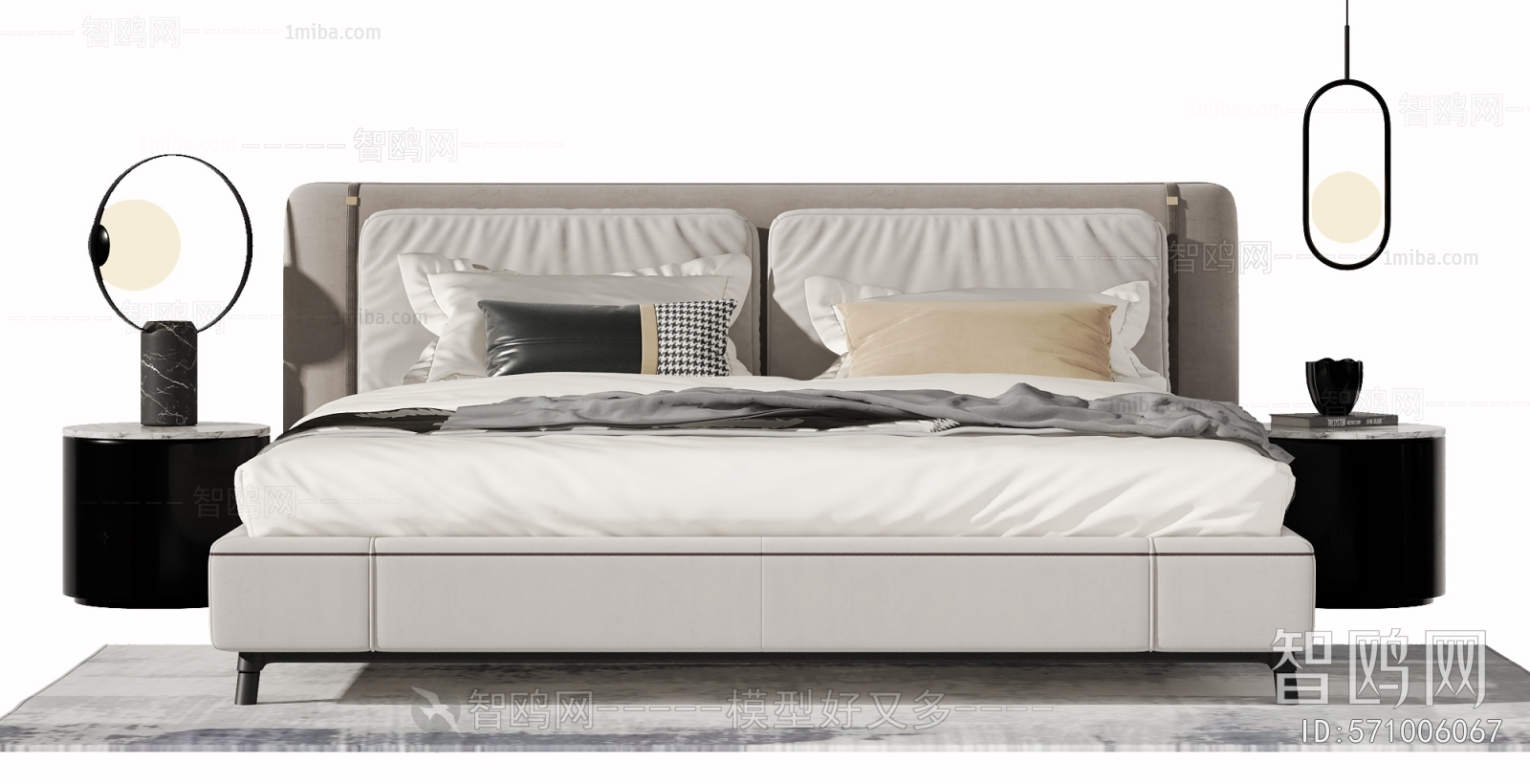 Modern Double Bed